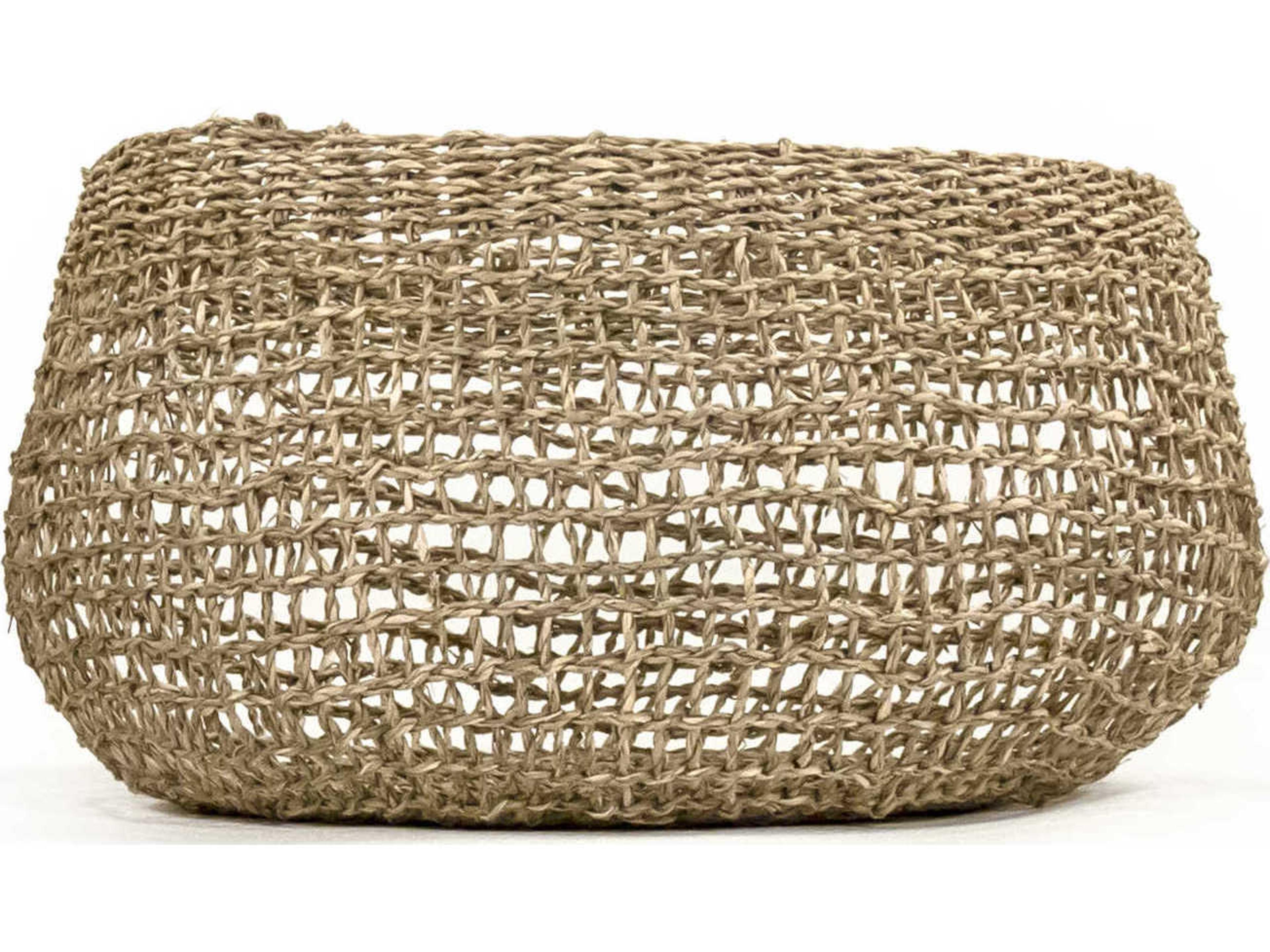 Zentique Woven Brown Storage Bin Medium