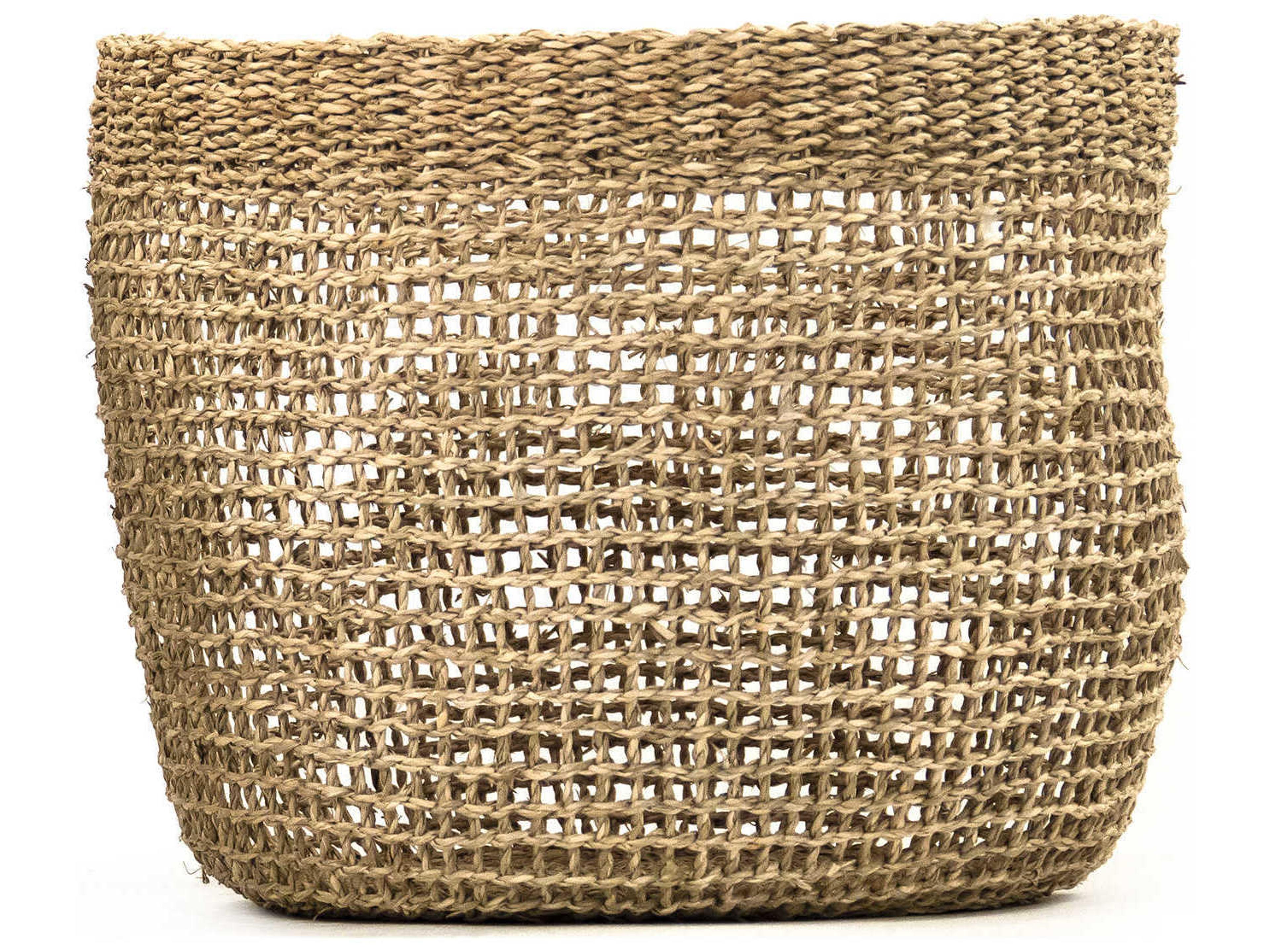 Brown 15" Woven Basket