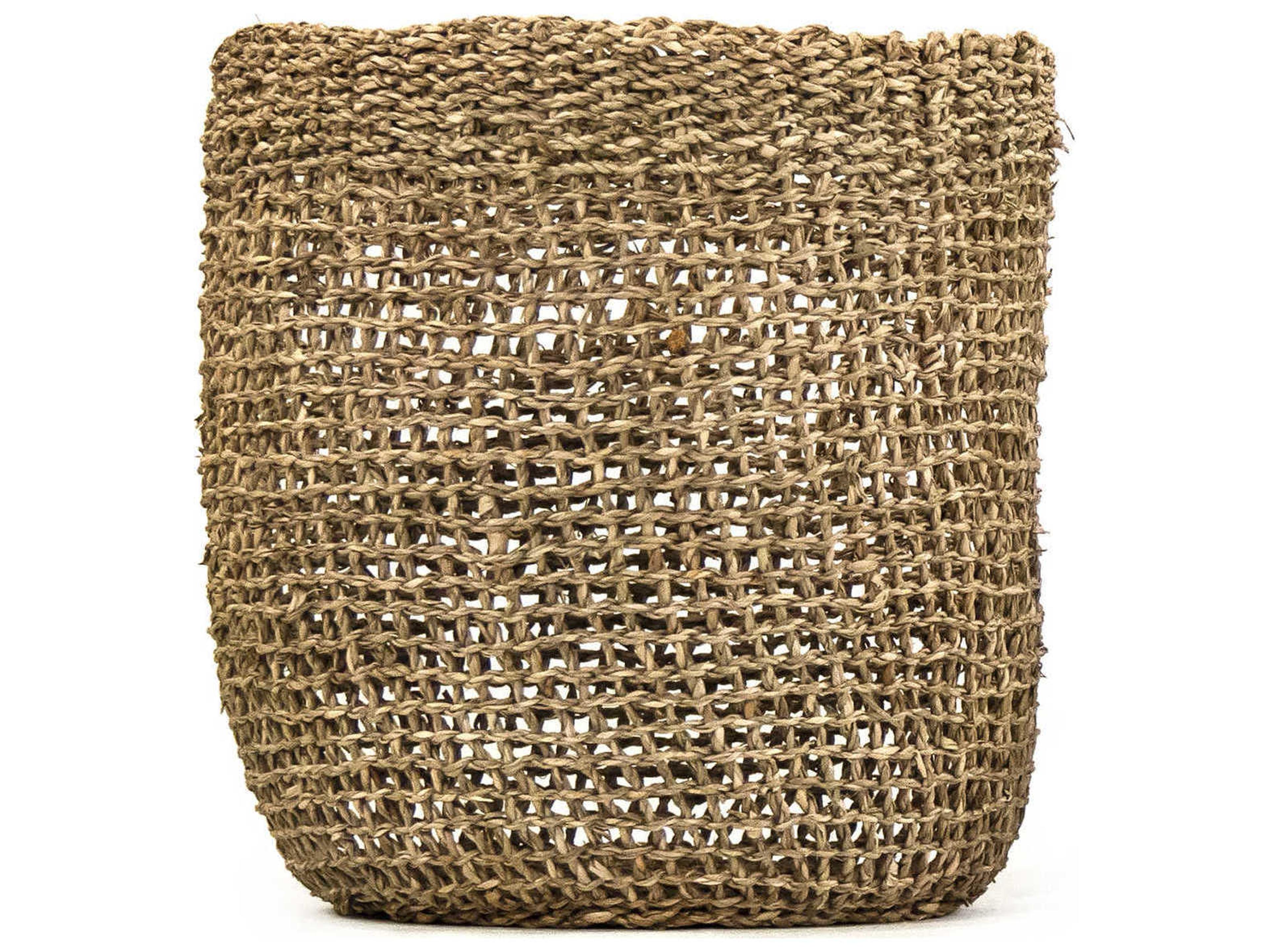 Zentique Brown 13" Woven Basket