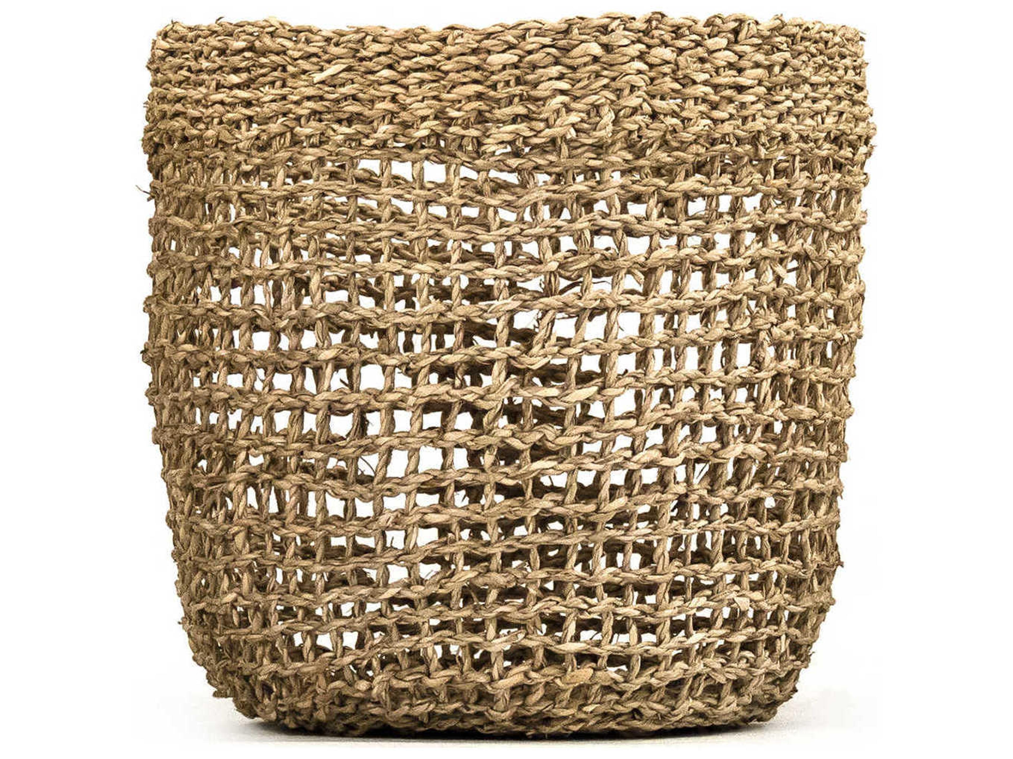 Zentique Brown 11" Woven Basket