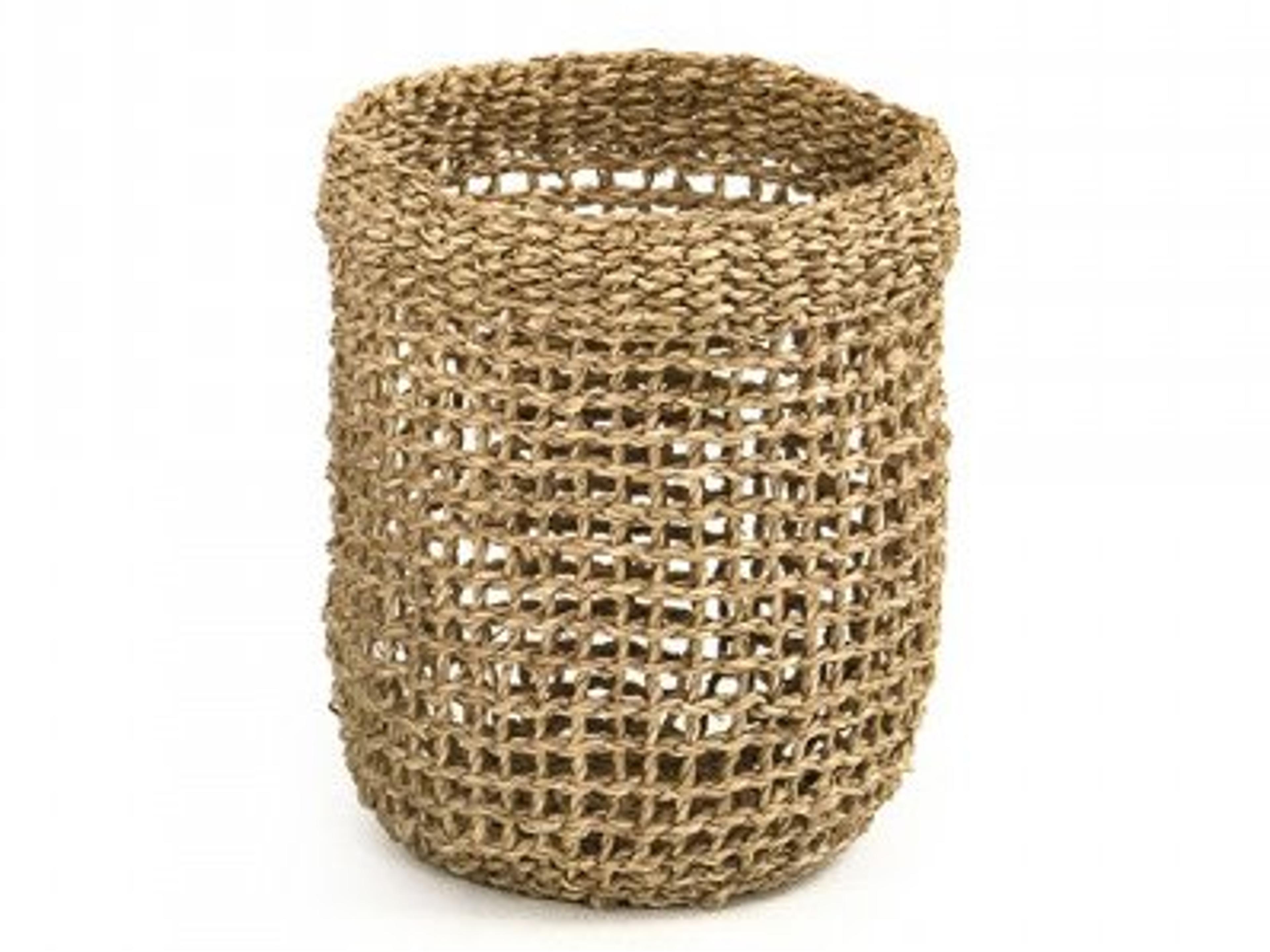 Zentique Brown 8" Woven Basket