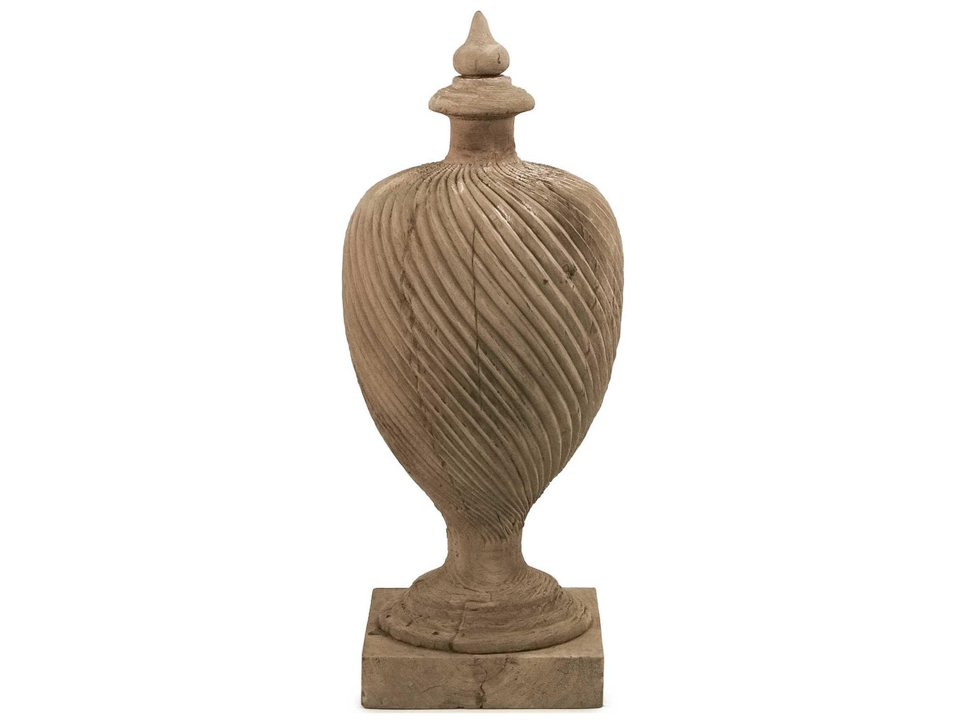 Julius Dry Natural Wooden Urn