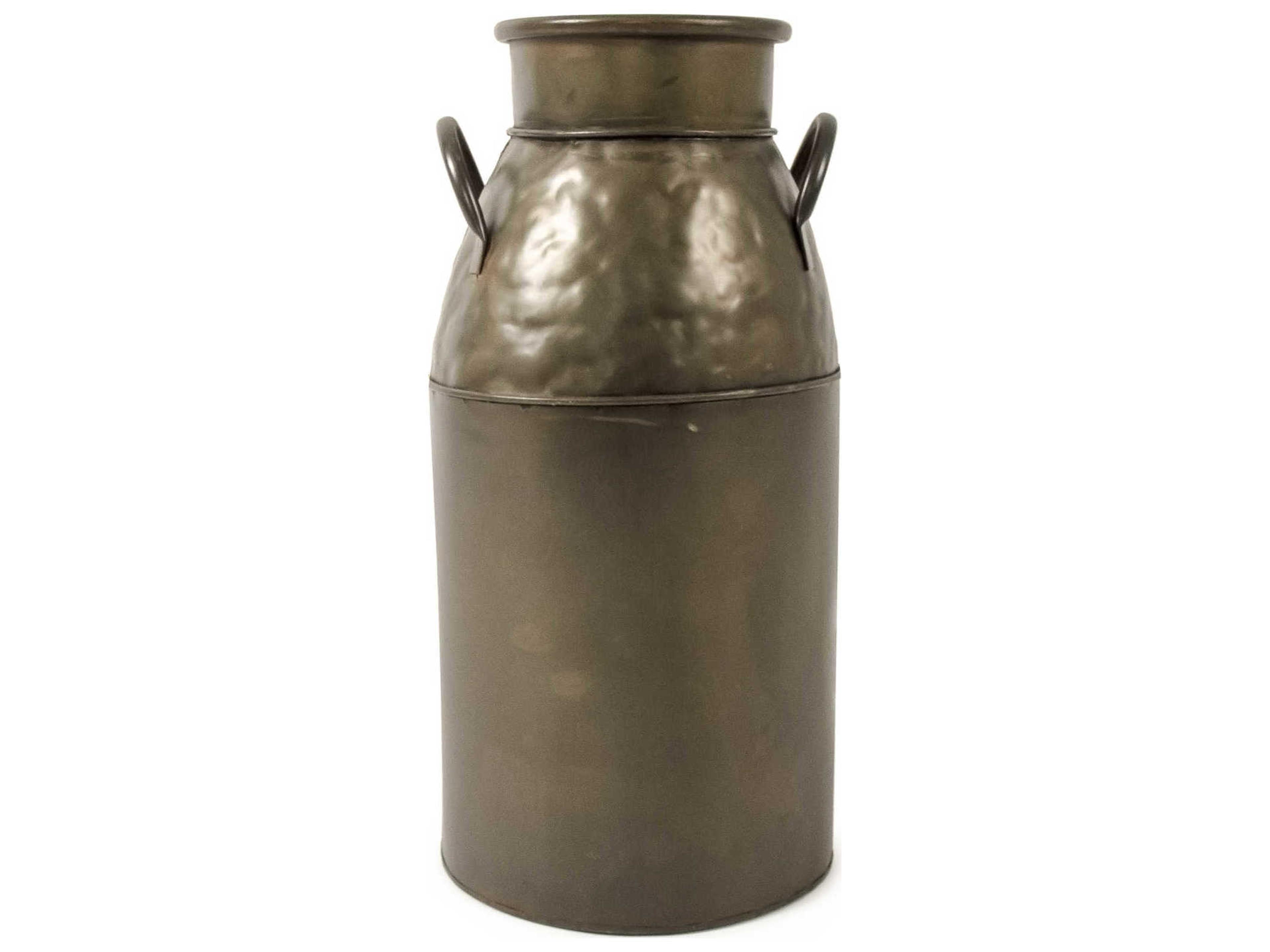 Weathered Bronze 15" High Jar