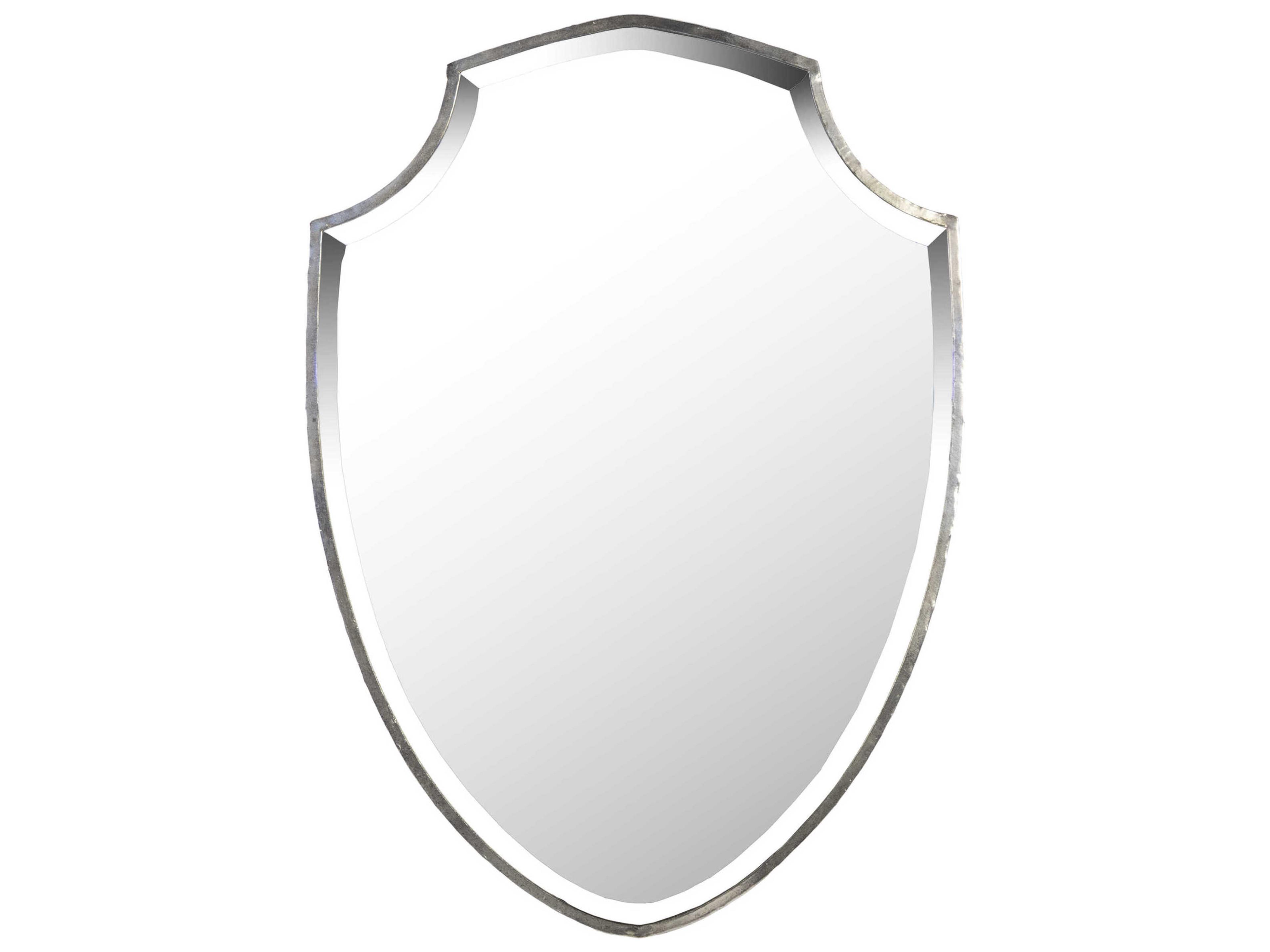 Zentique Barbora Distressed Silver Wall Mirror