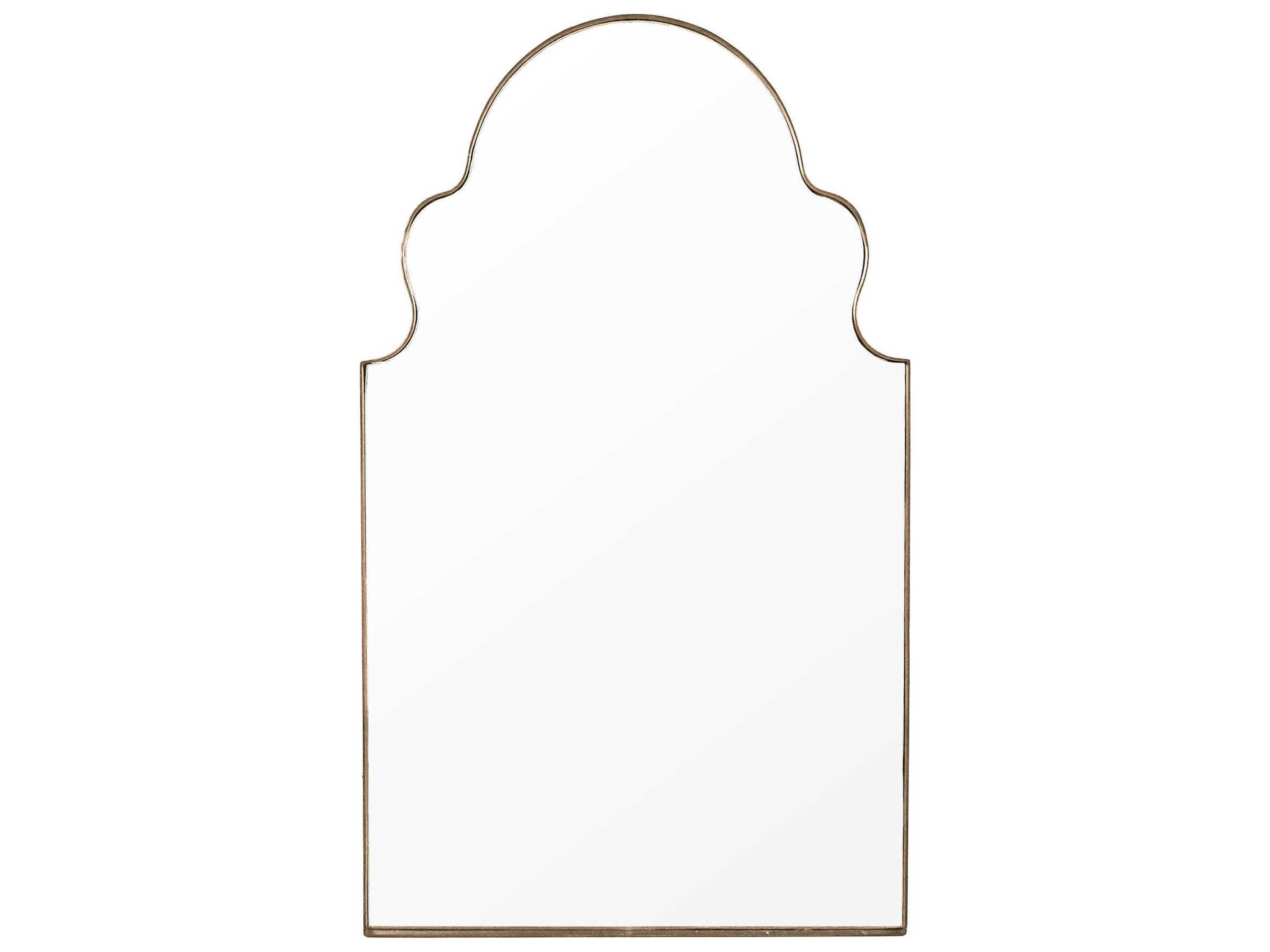 Salazar Antique Light Gold Wall Mirror