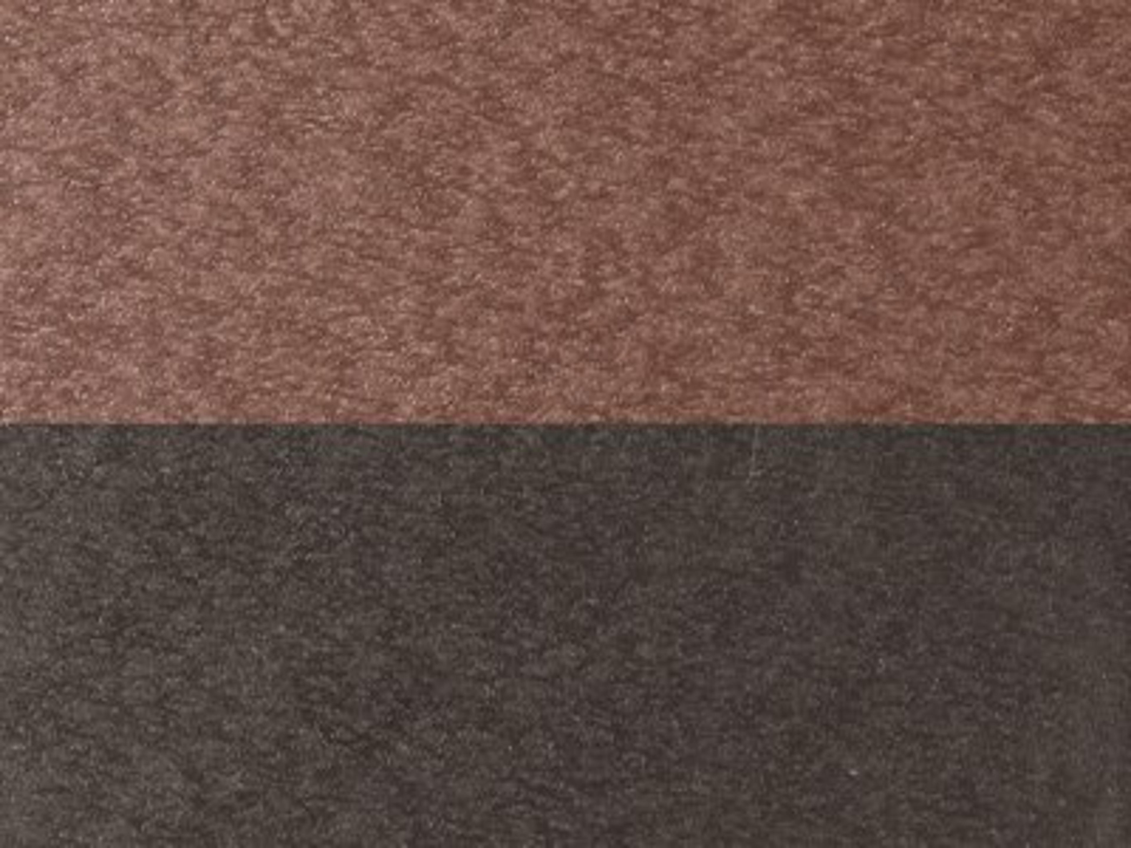 Table Finish: Chocolate Brown on Black