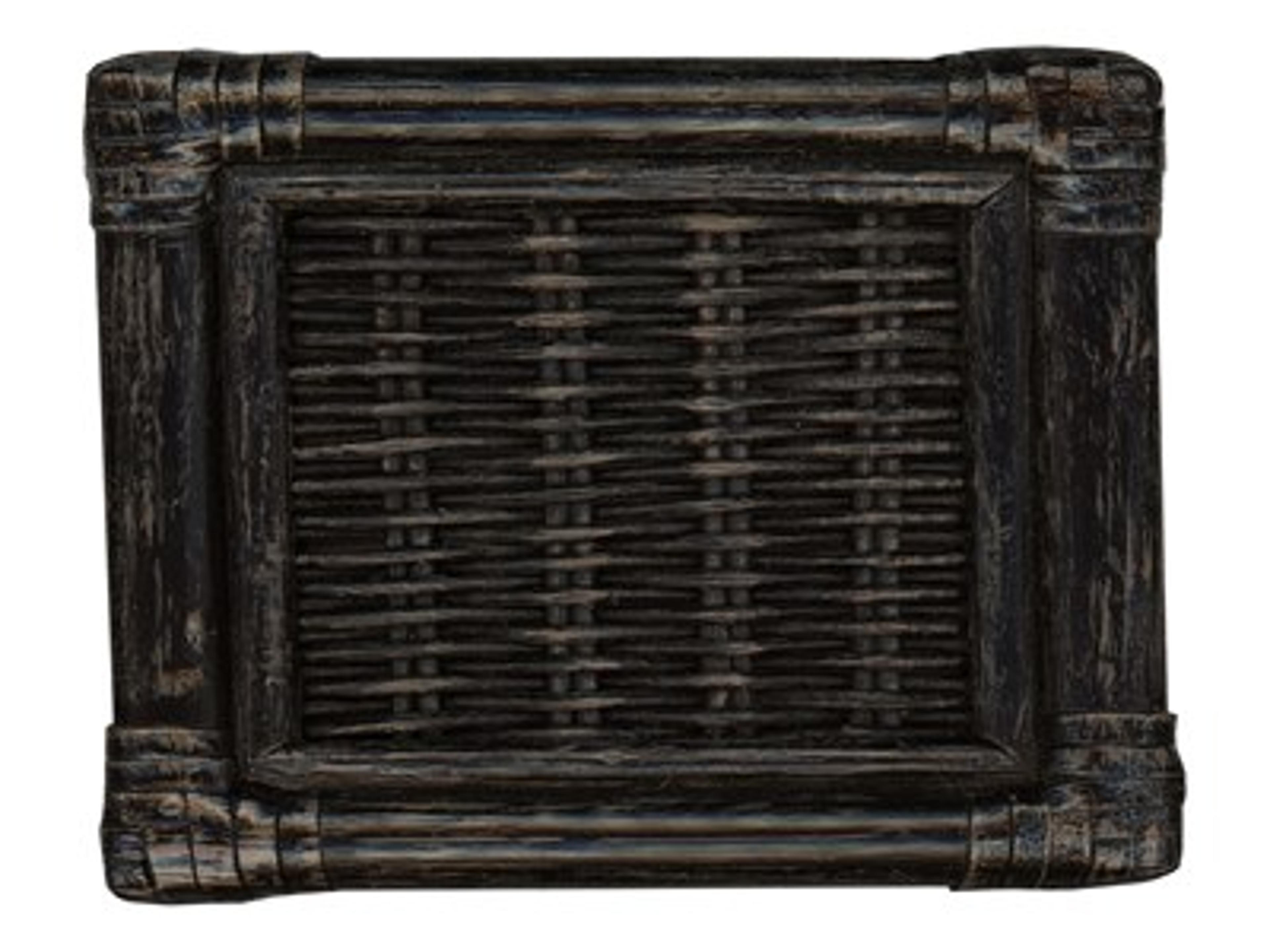 Rattan/Wicker Finish: Antique Black