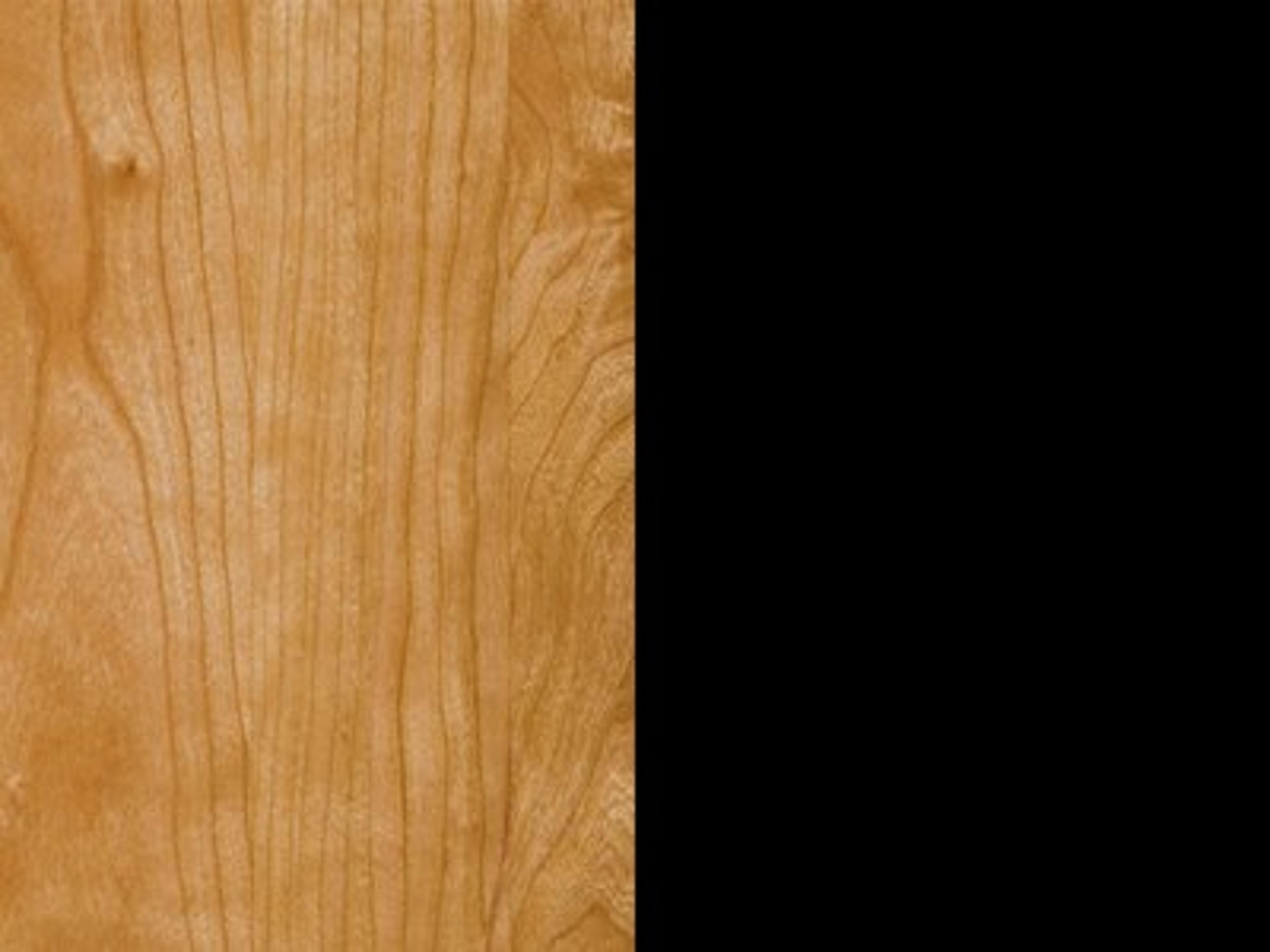 Finish: Natural Cherry Top with Black Base