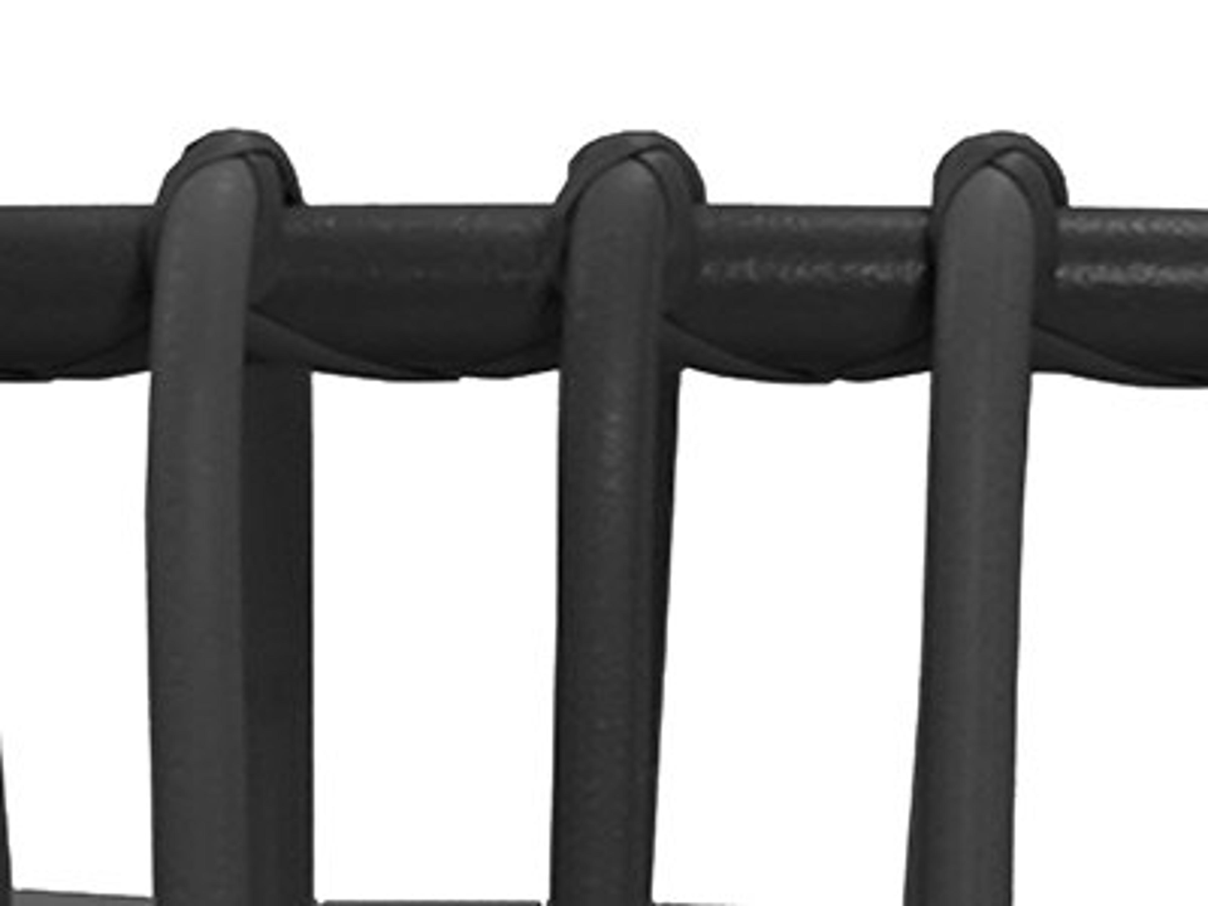 Seating Frame Finish: Dark Grey Weave