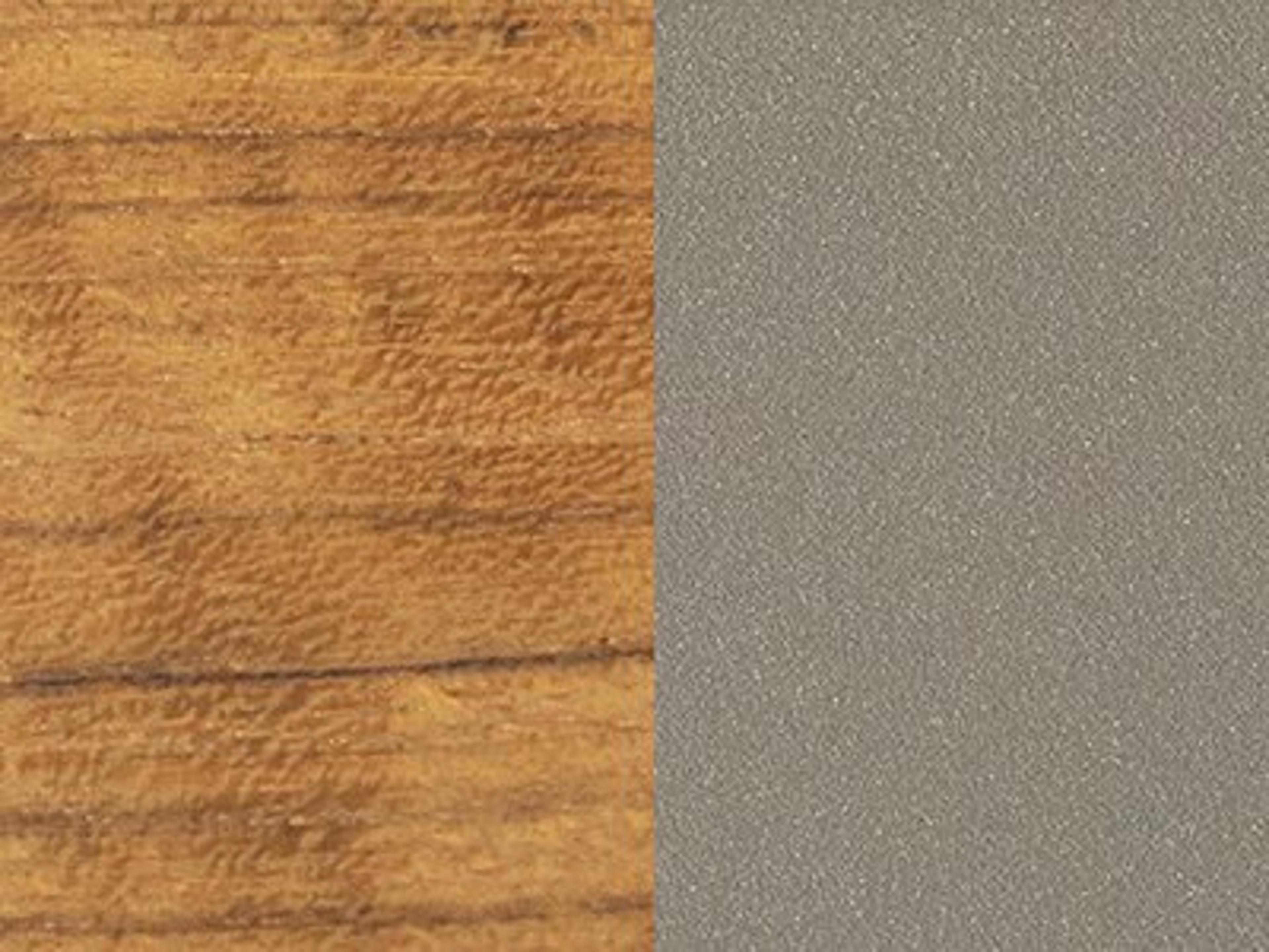 Table Finish: Taupe Aluminum (w/Teak Top)