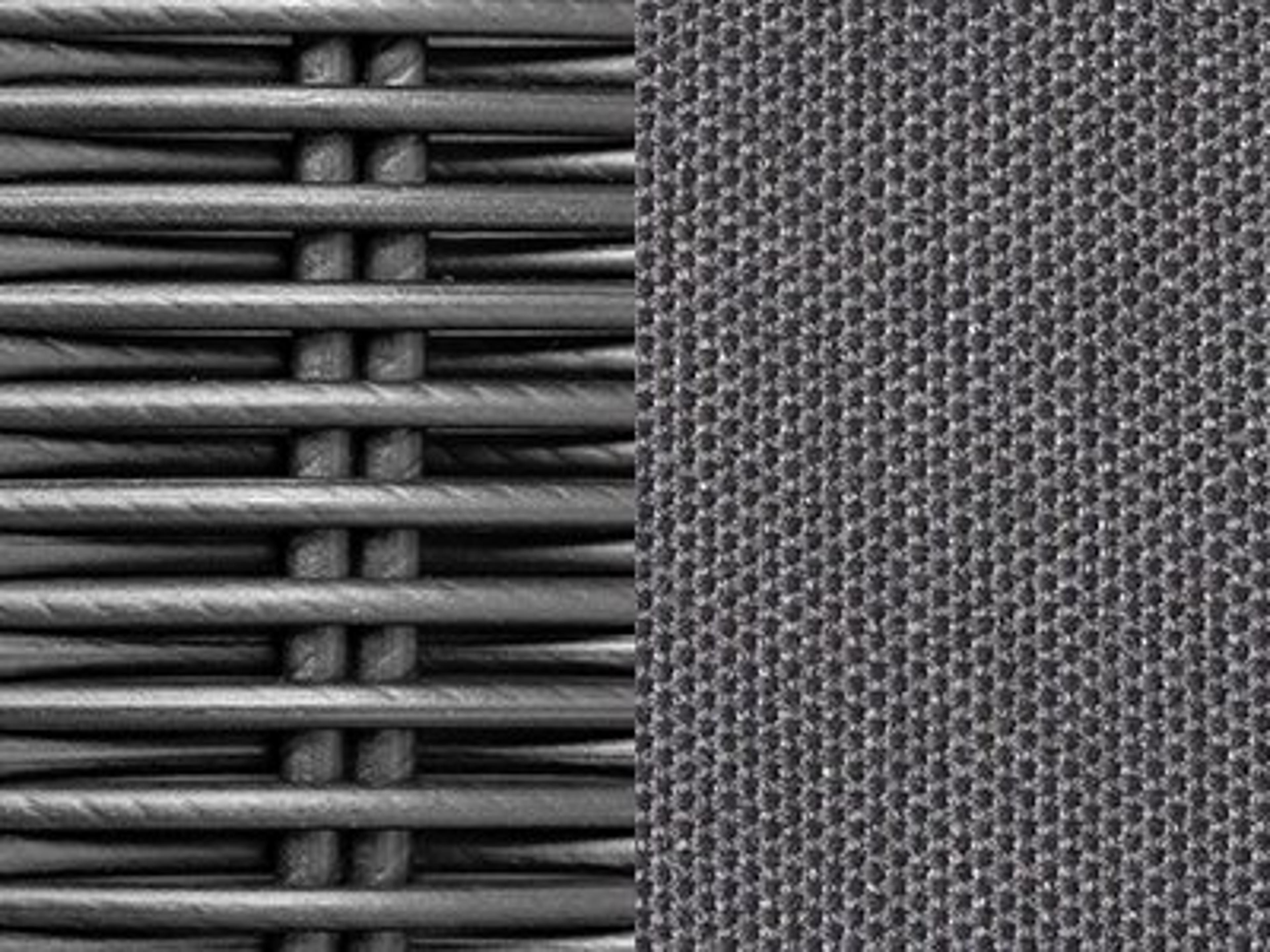 Seating Frame Finish: Graphite with Grey Cushions