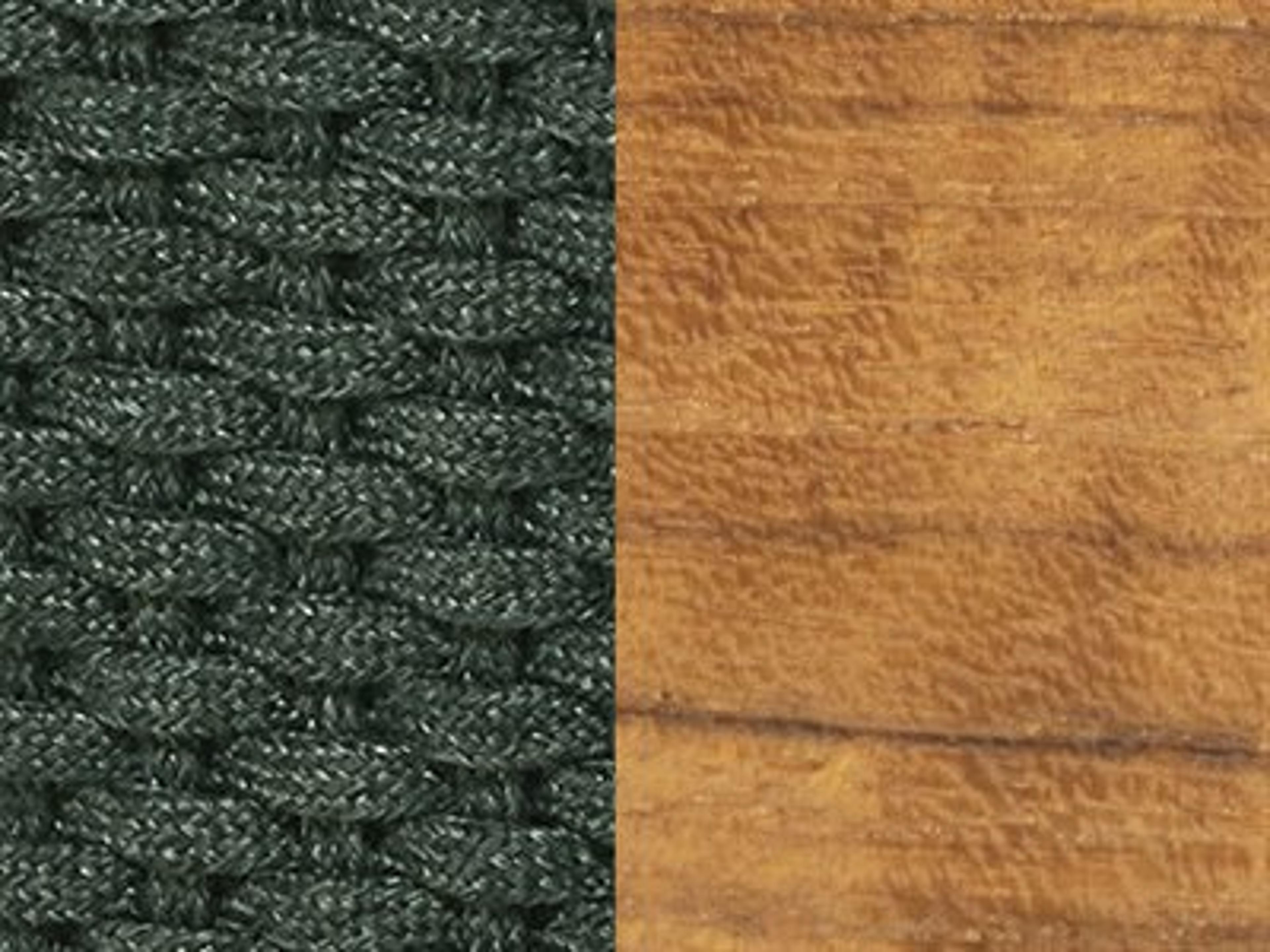 Seating Frame Finish: Dark Green Mix Soft Rope