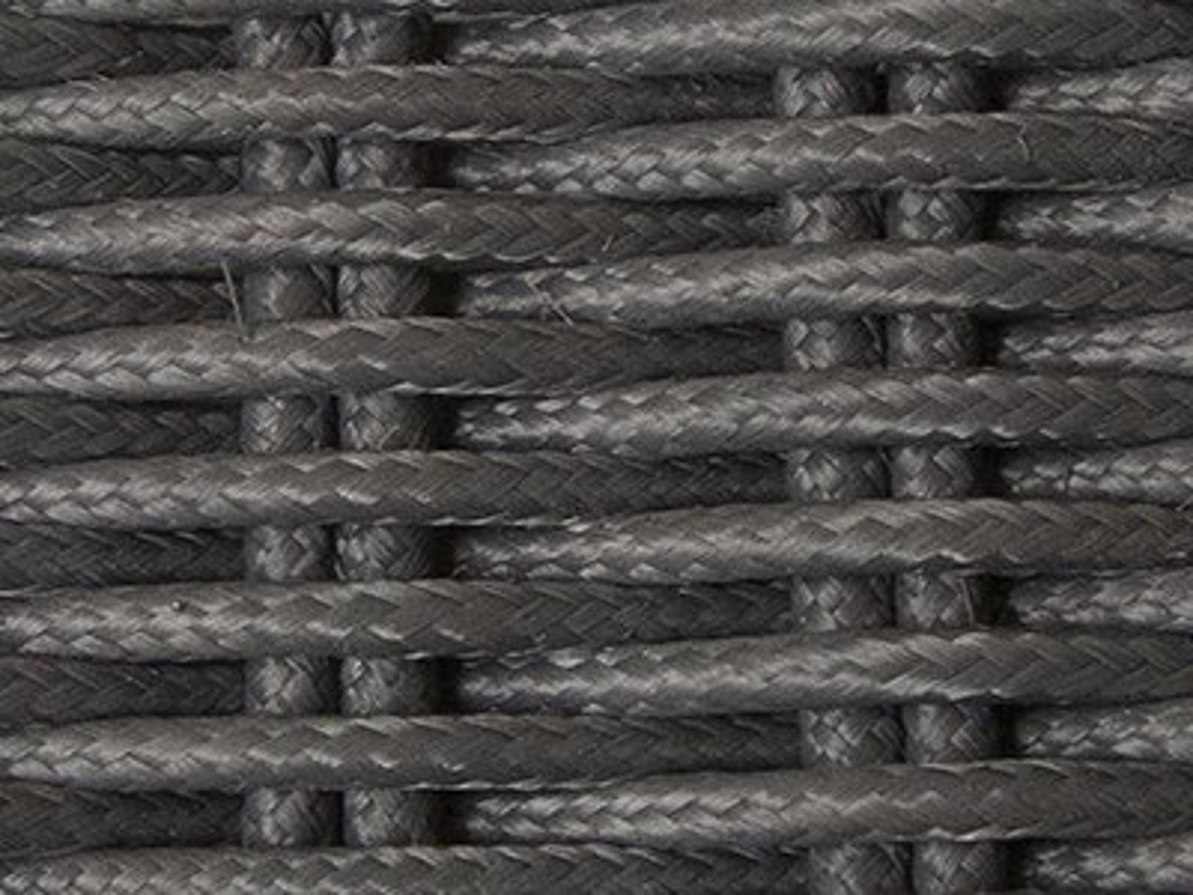 Rug Fabric: Dark Grey Soft Rope