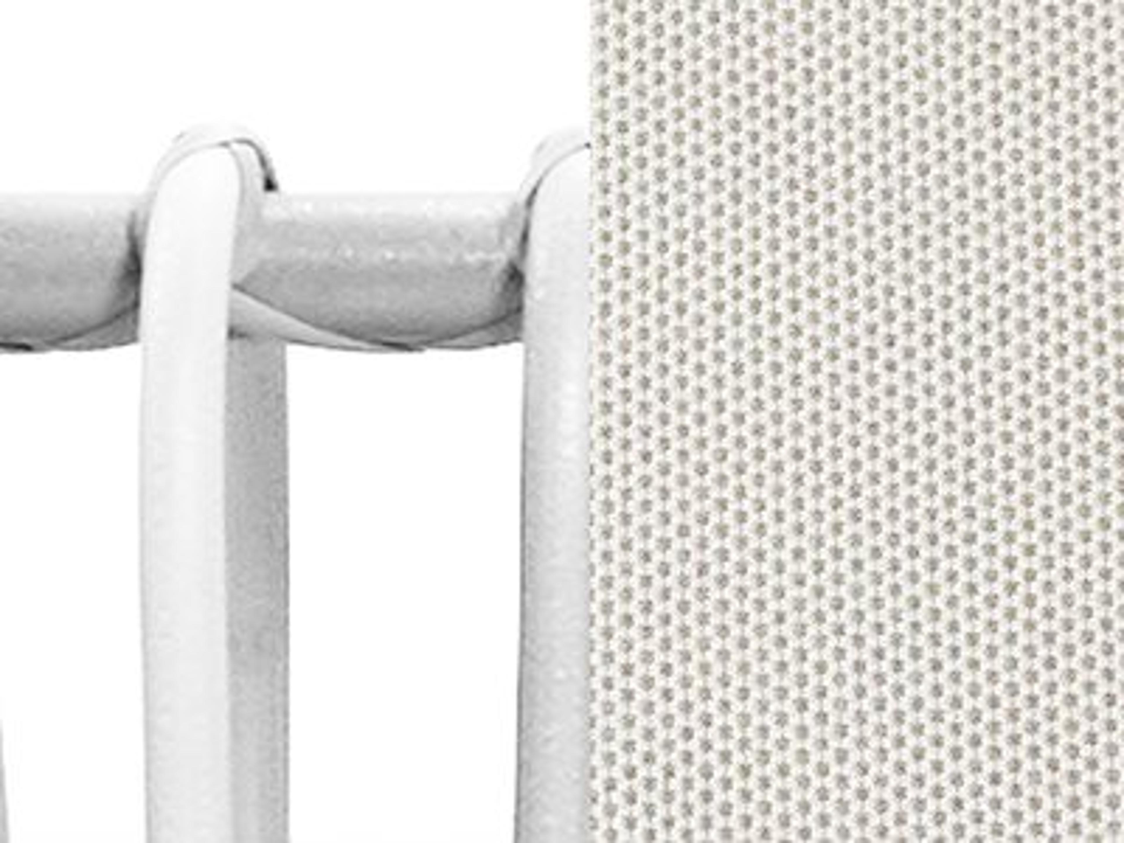 Seating Finish and Fabric: White Frame with white Cushions