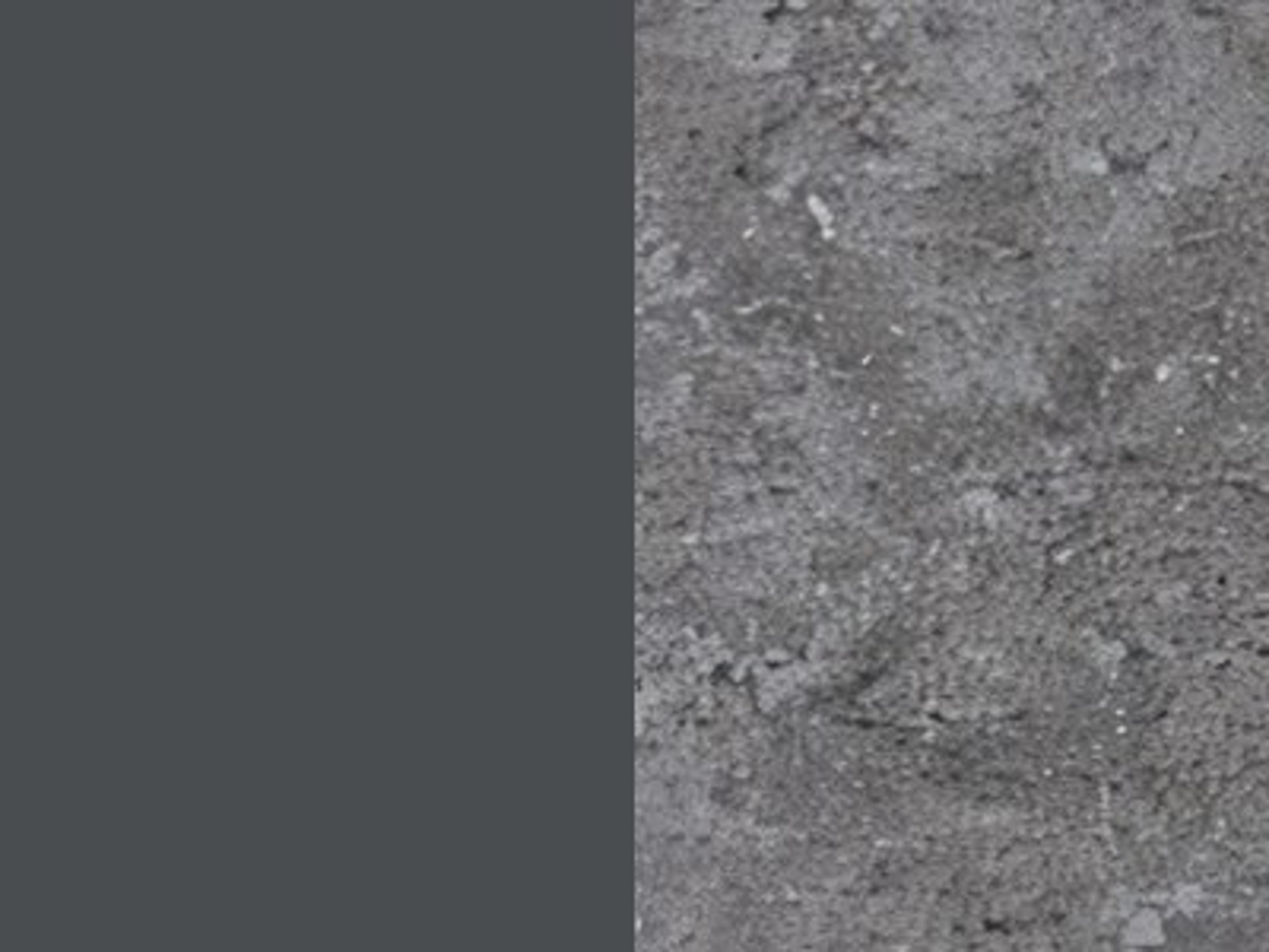 Finish: Matt Grey Metal / Cement Glossy Ceramic