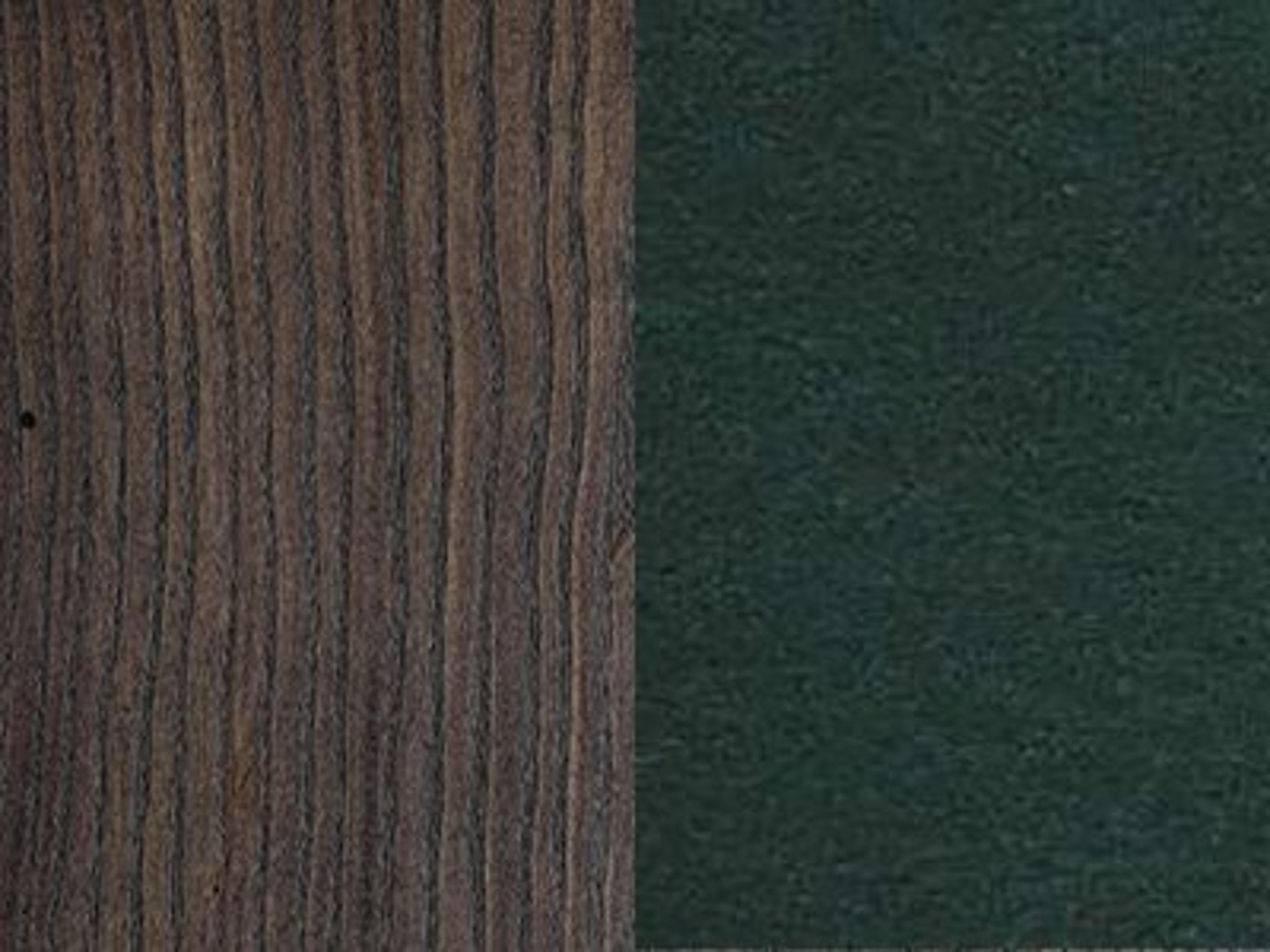 Finish: Smoke Beech Wood / Forest Green Matt Finish