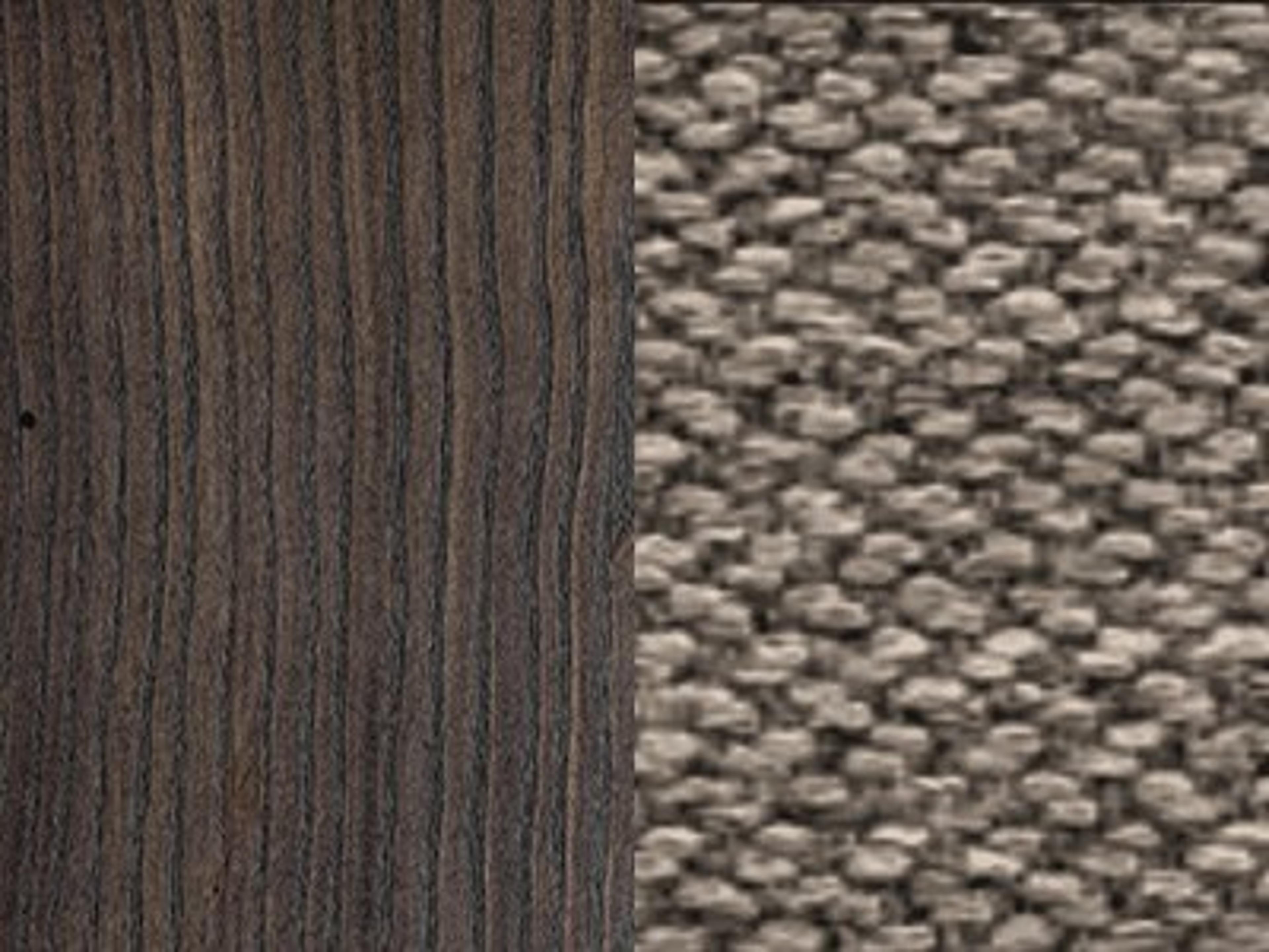 Finish: Graphite Beech Wood / Taupe Cross-weave Upholstery