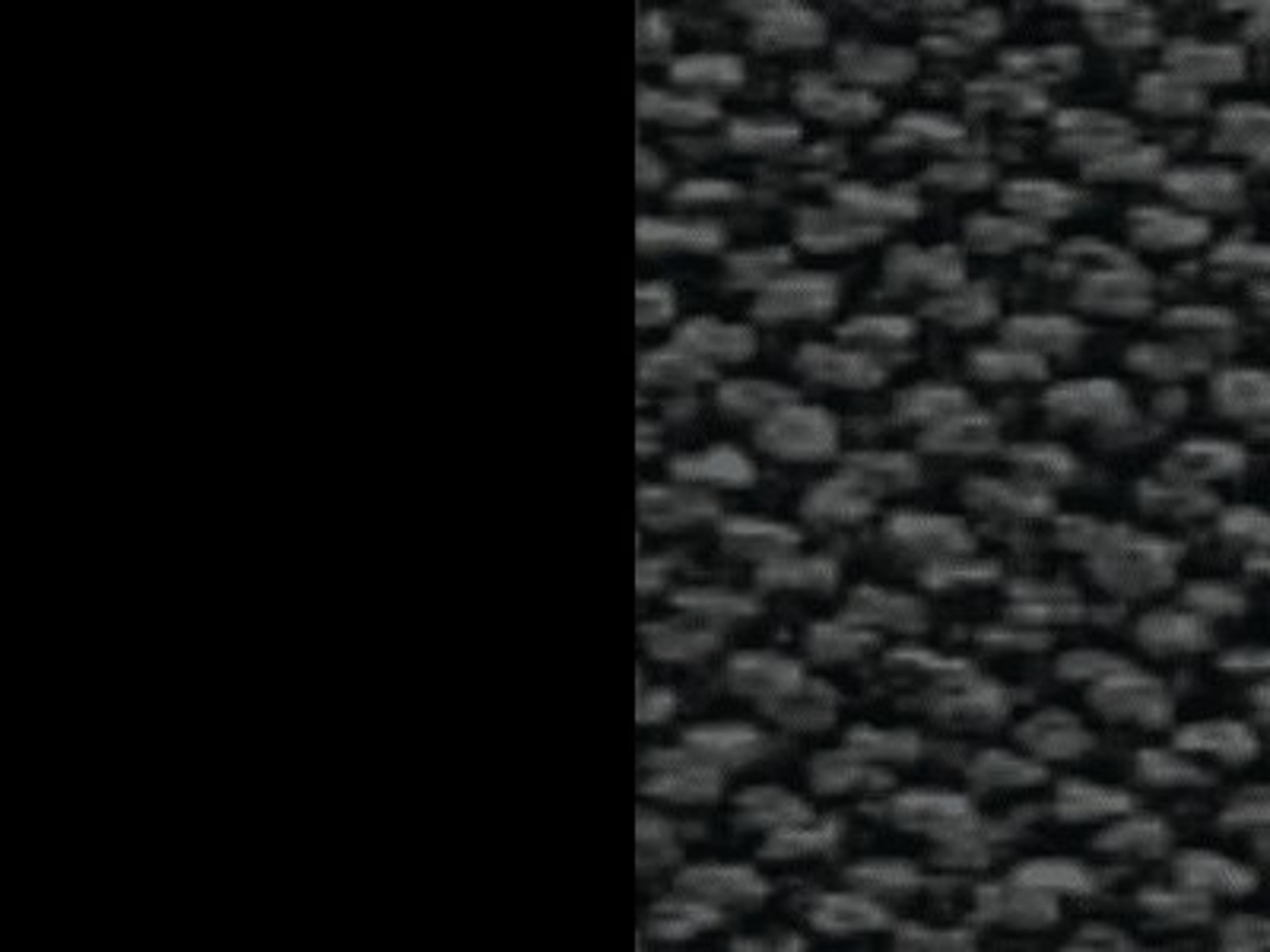 Finish: Matt Black Metal / Black Cross-weave Upholstery