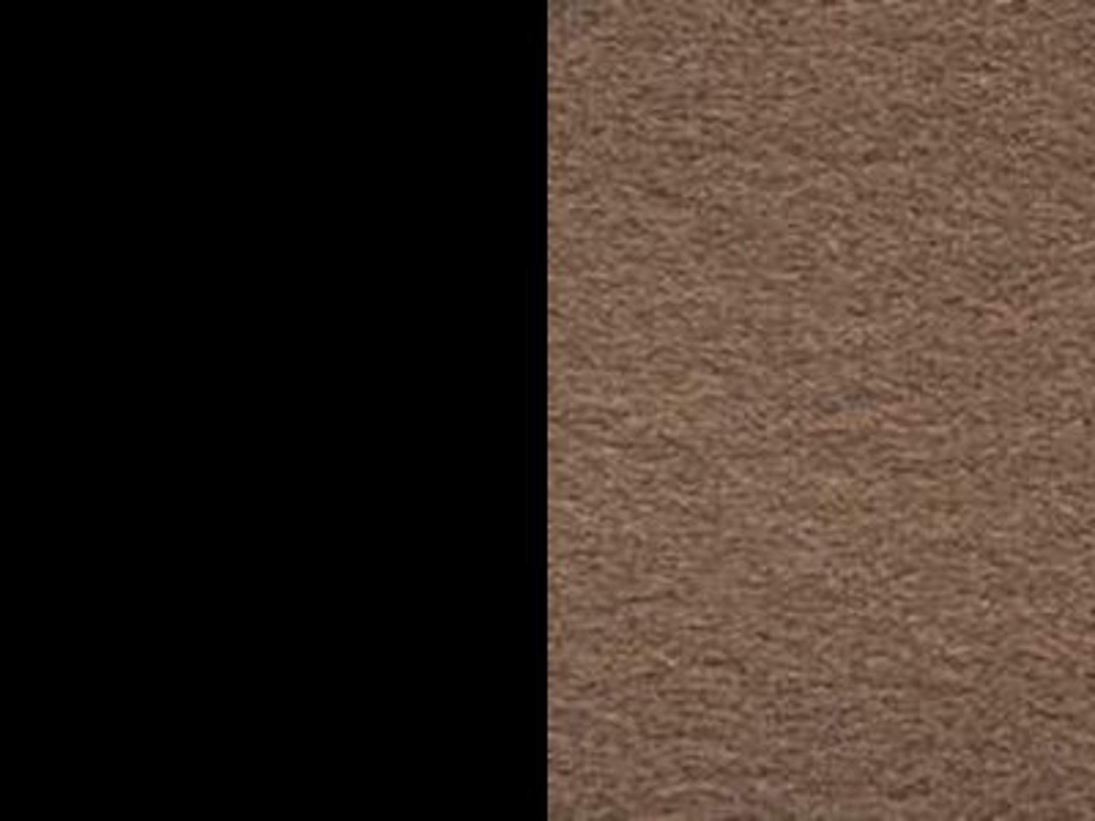 Finish: Matt Black Metal / Camel Brown Matt Finish