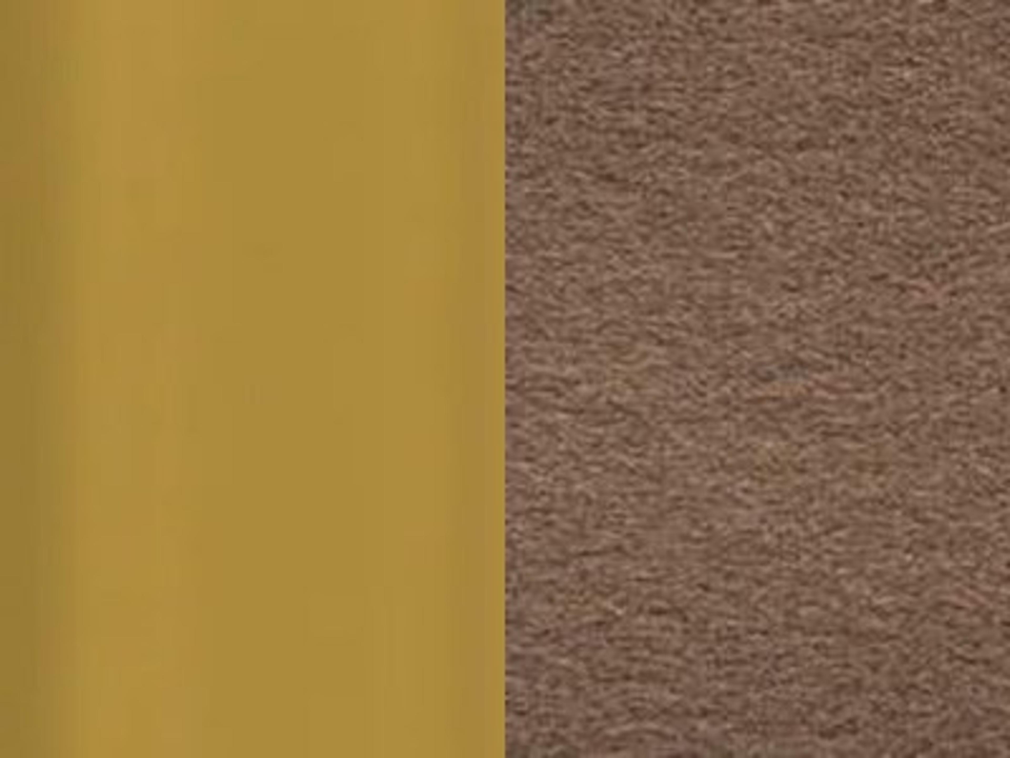 Finish: Painted Brass Metal / Camel Brown Matt Finish