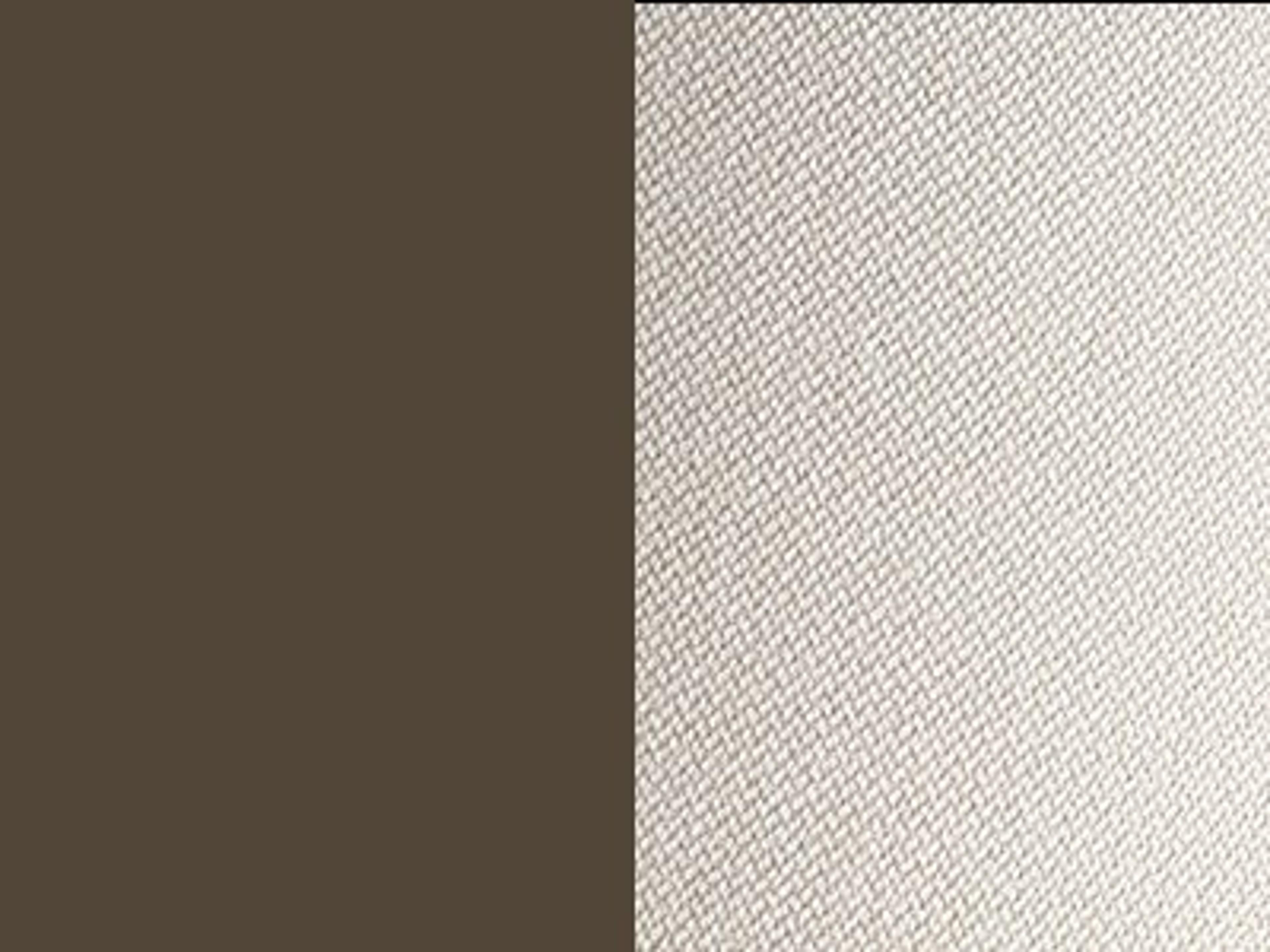 Finish: Matt Lava Metal / Sand Cross-weave Upholstery