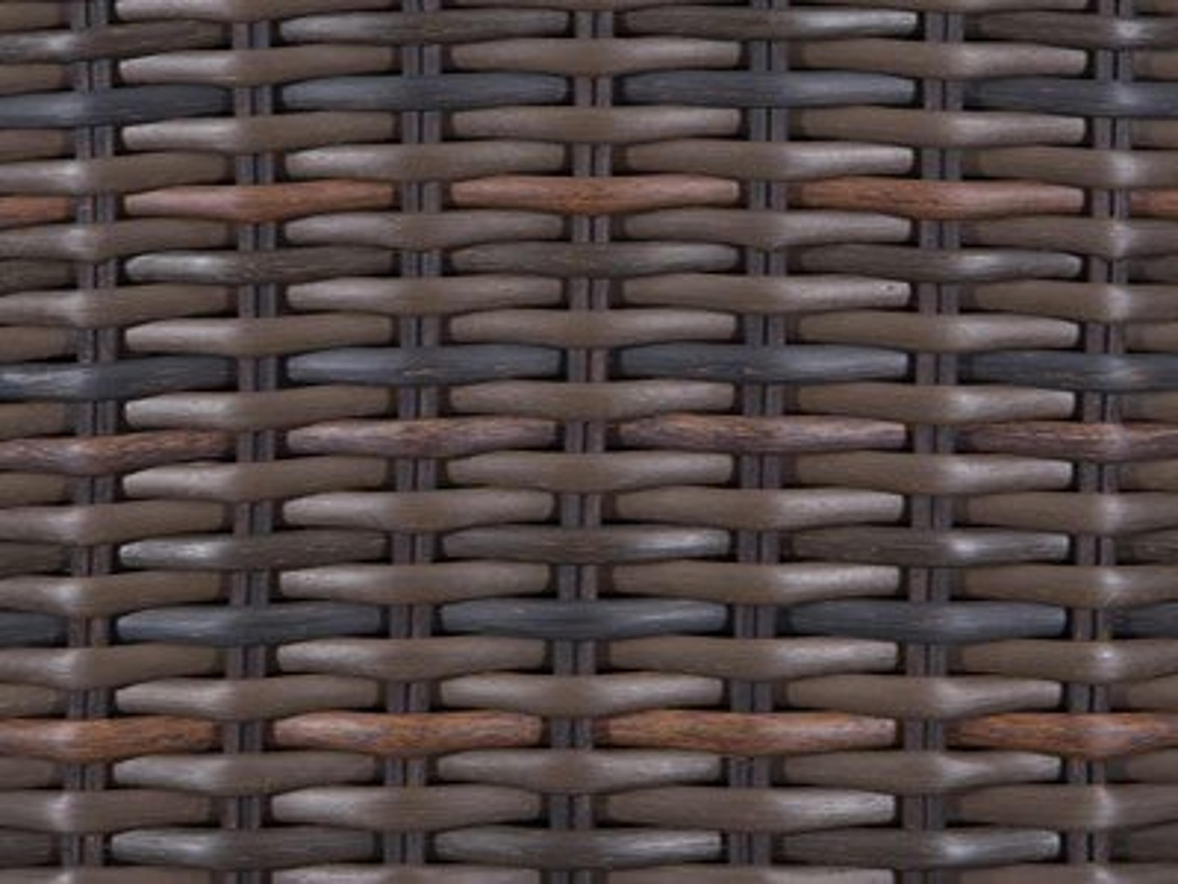 Seating Frame Finish: Chestnut Wicker