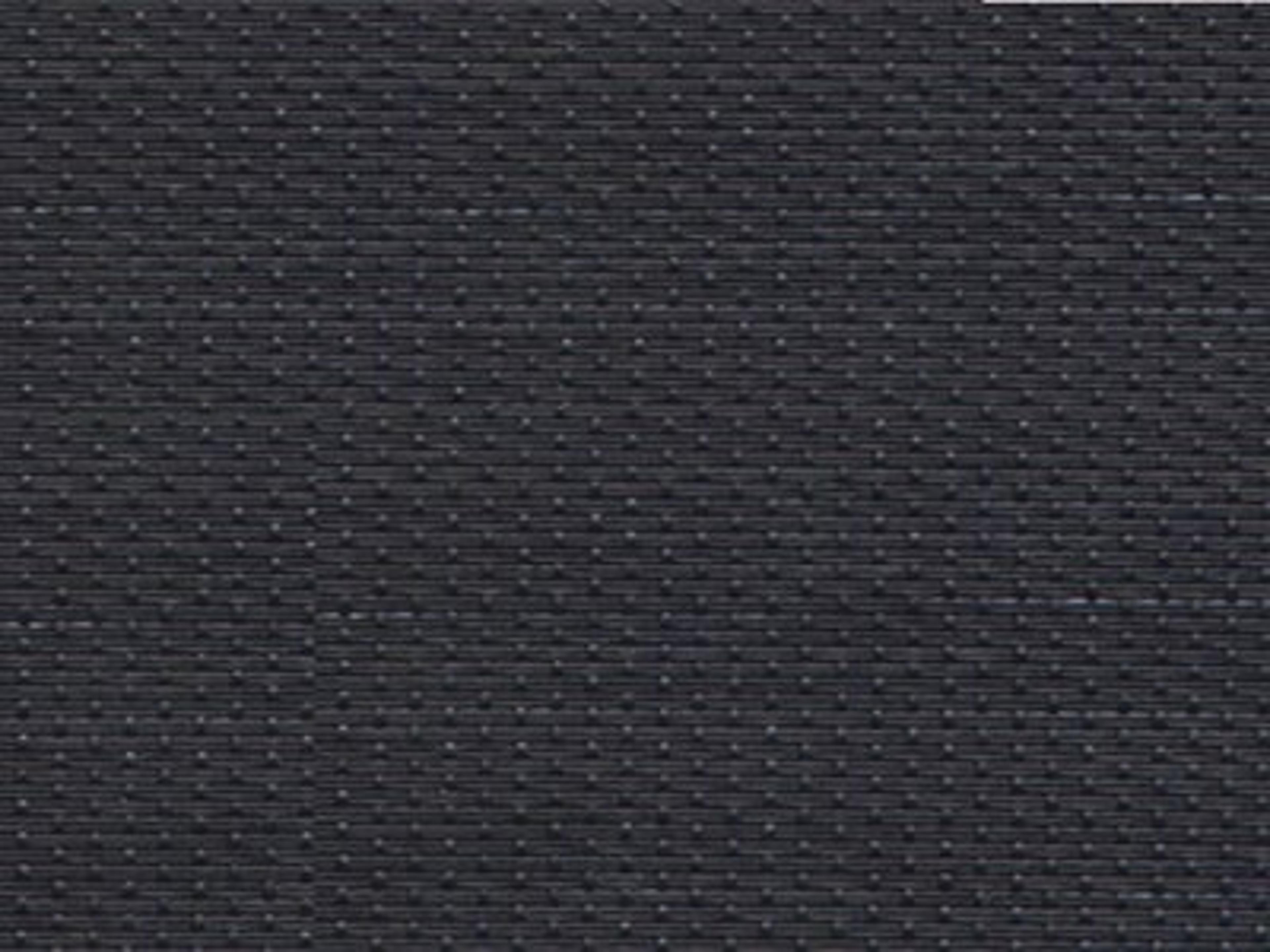 Fabric: Black Vinyl Coated Weave