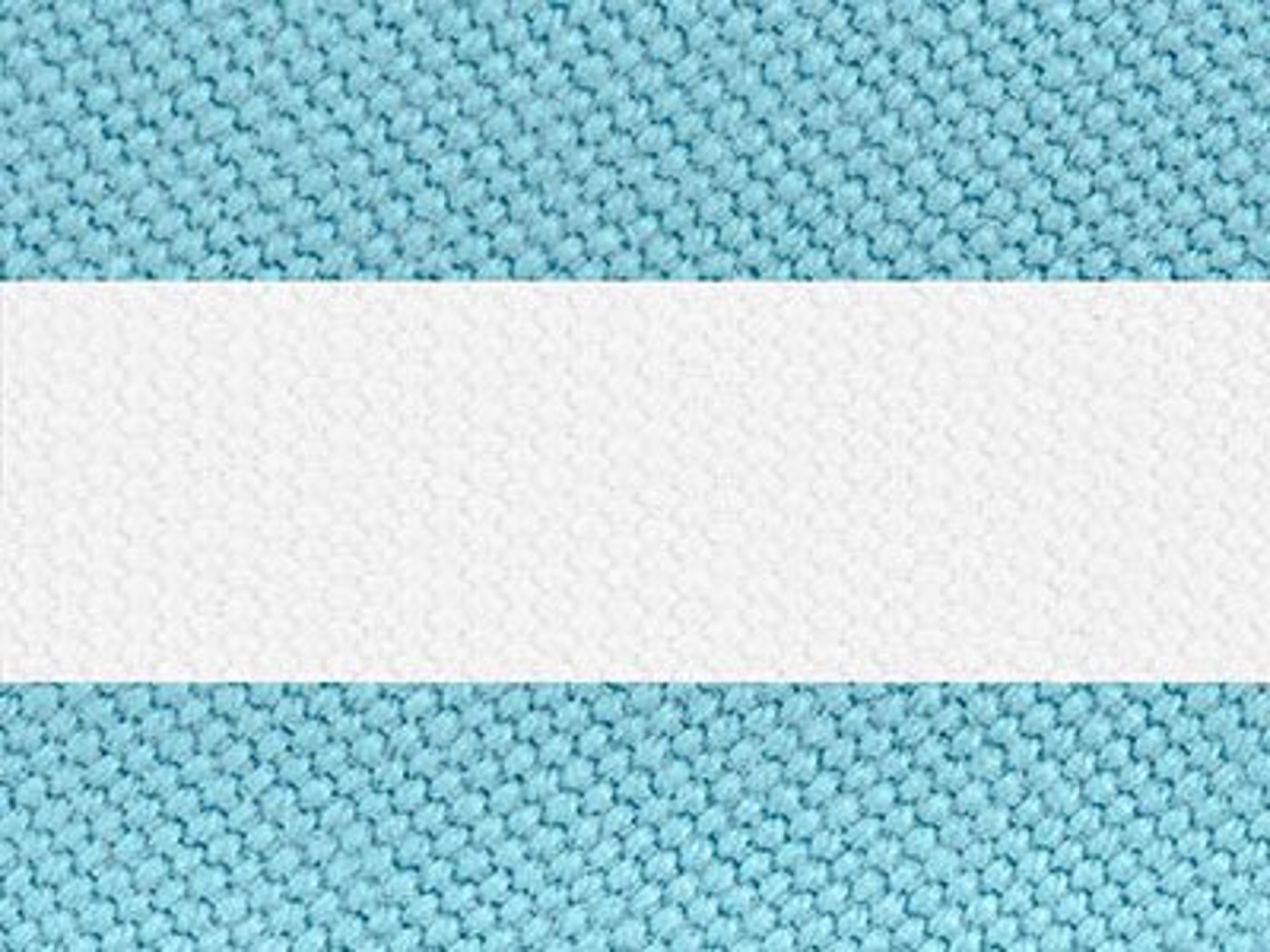 Fabric: Recacril Turquoise Stripe