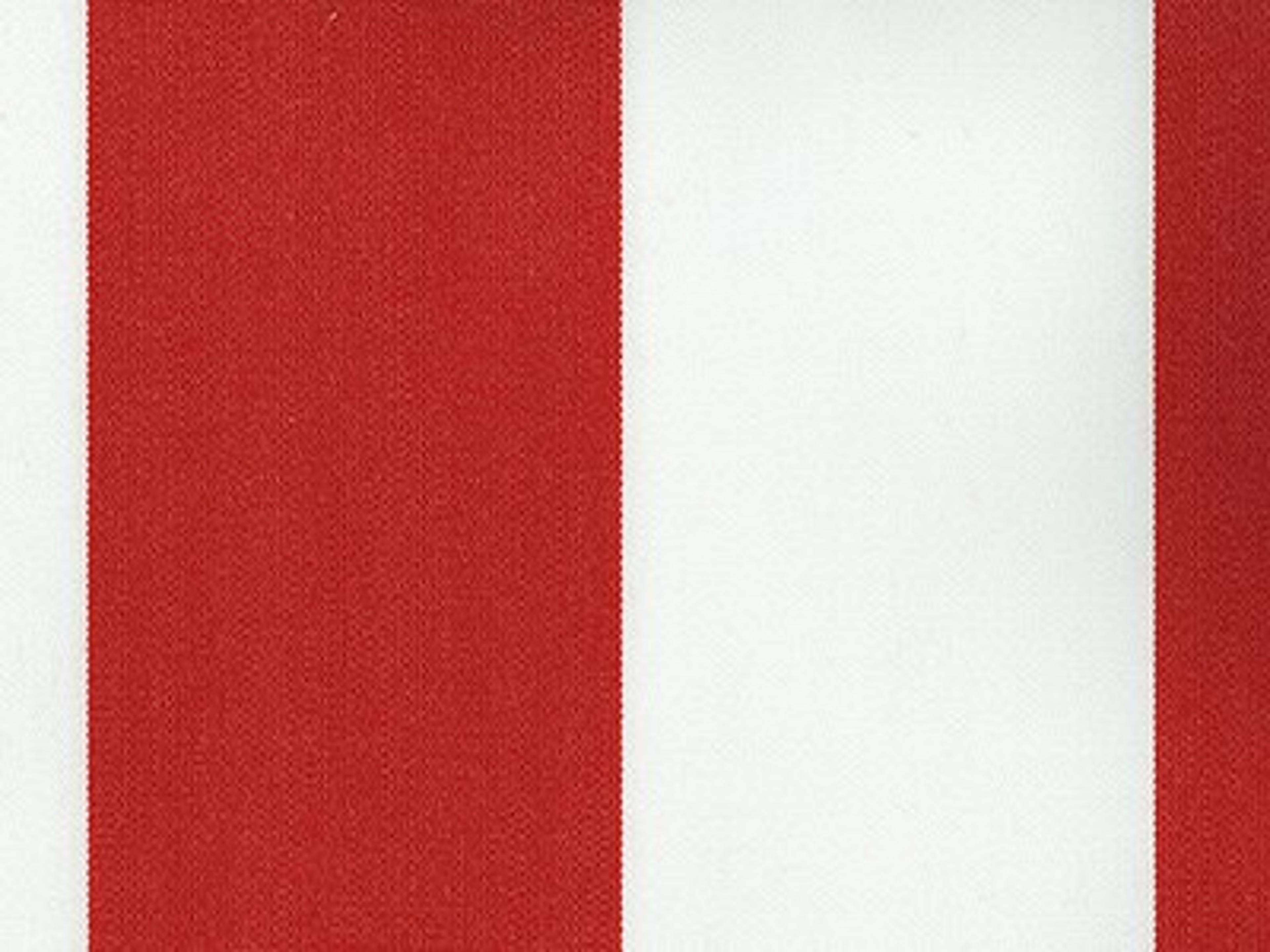 Fabric: Recacril Red Stripe