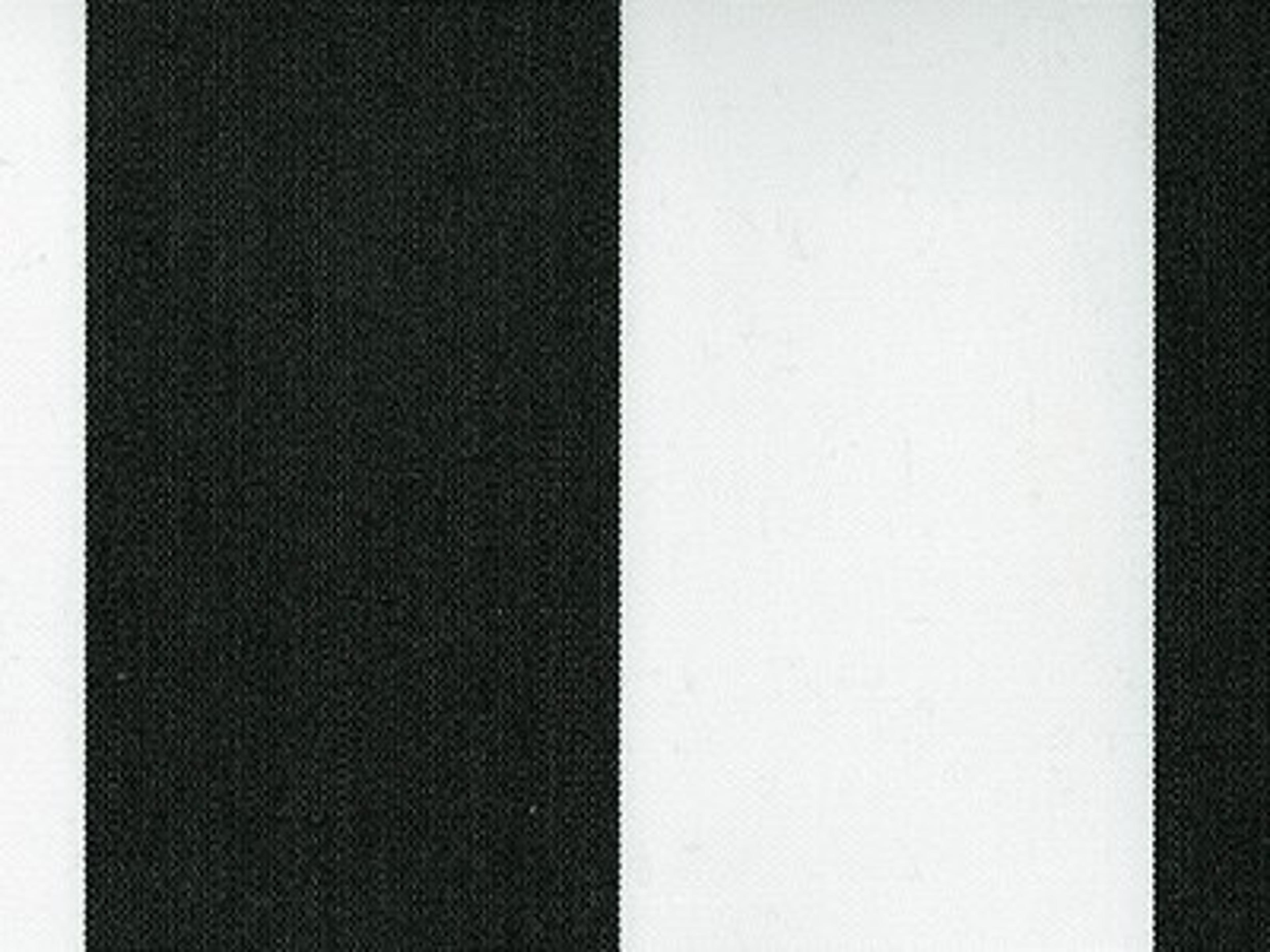 Fabric: Recacril Black Stripe