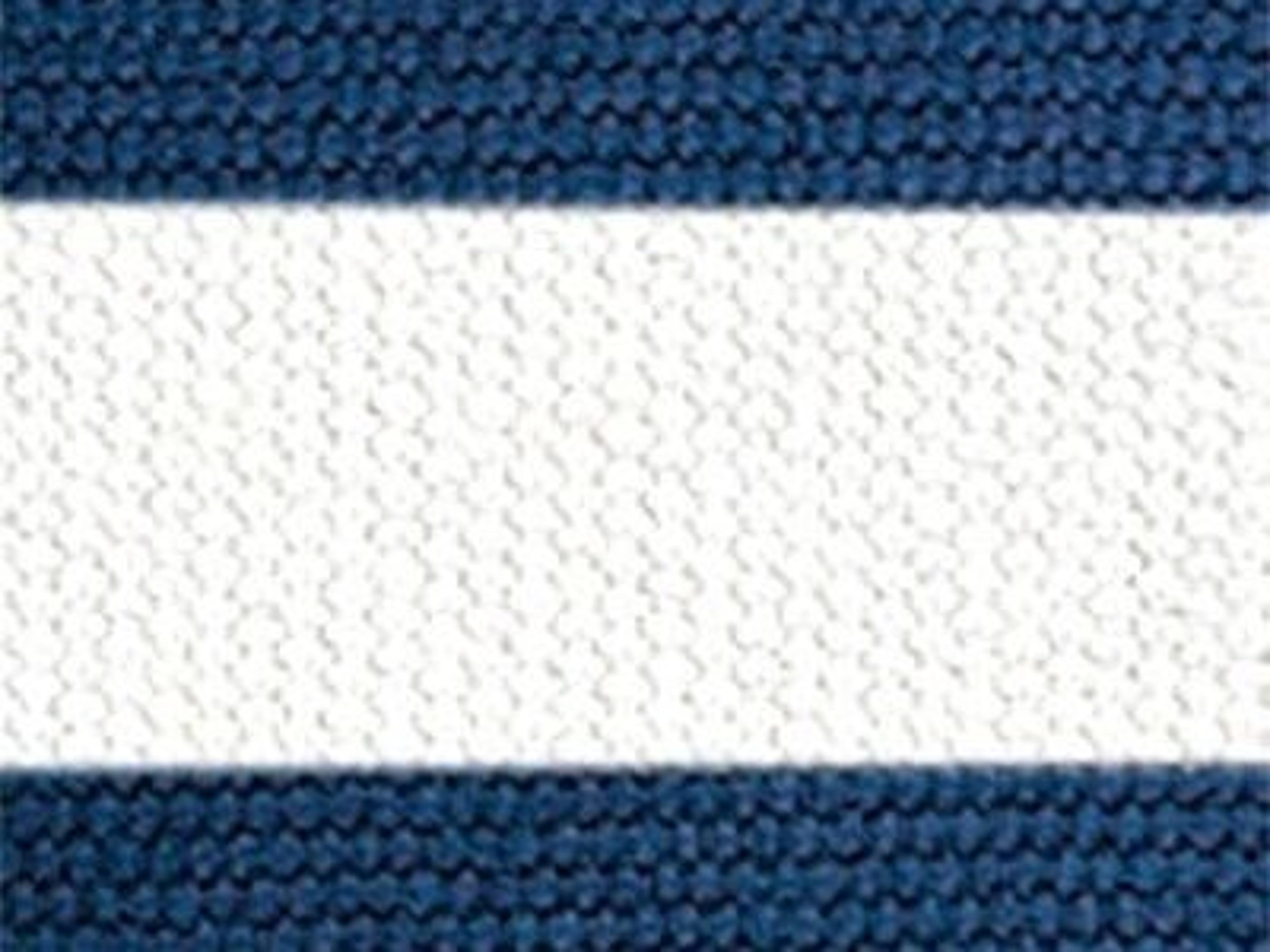 Fabric: Recacril Navy Stripe