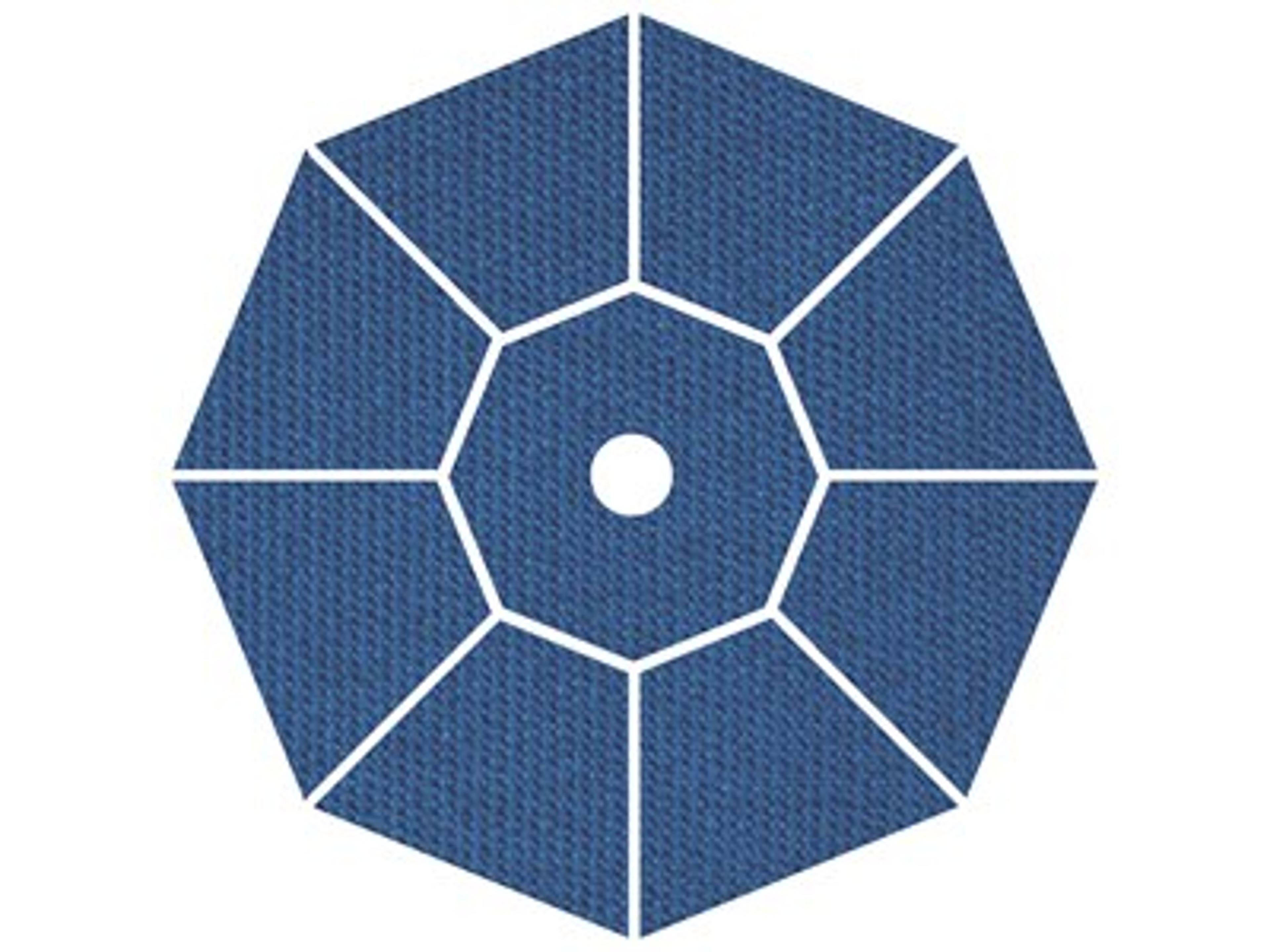 Fabric: Sunbrella Pacific Blue