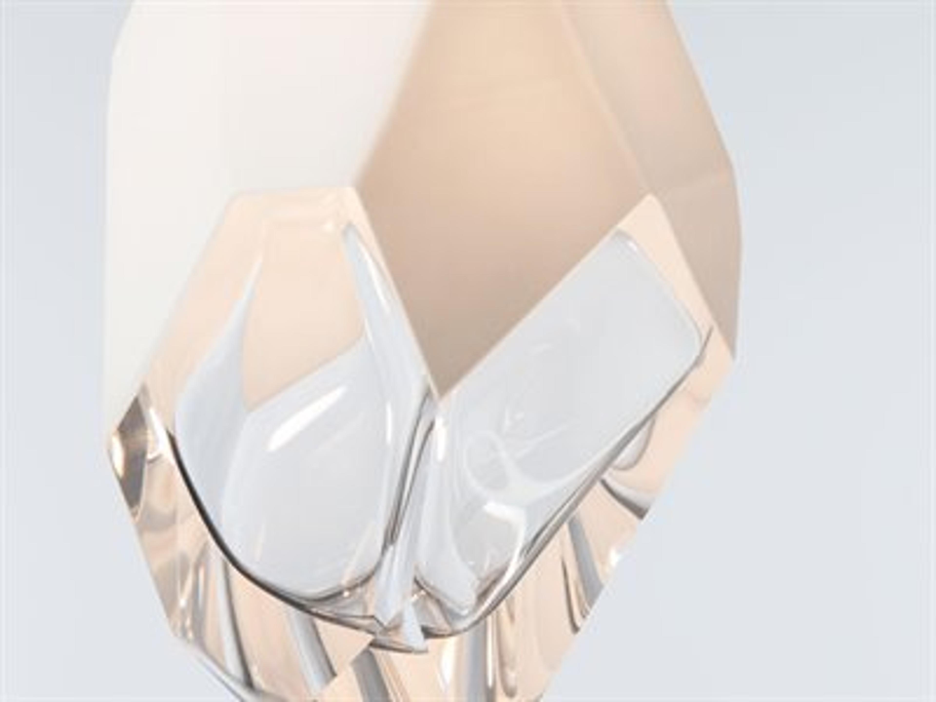 Glass Finish: White Crystal