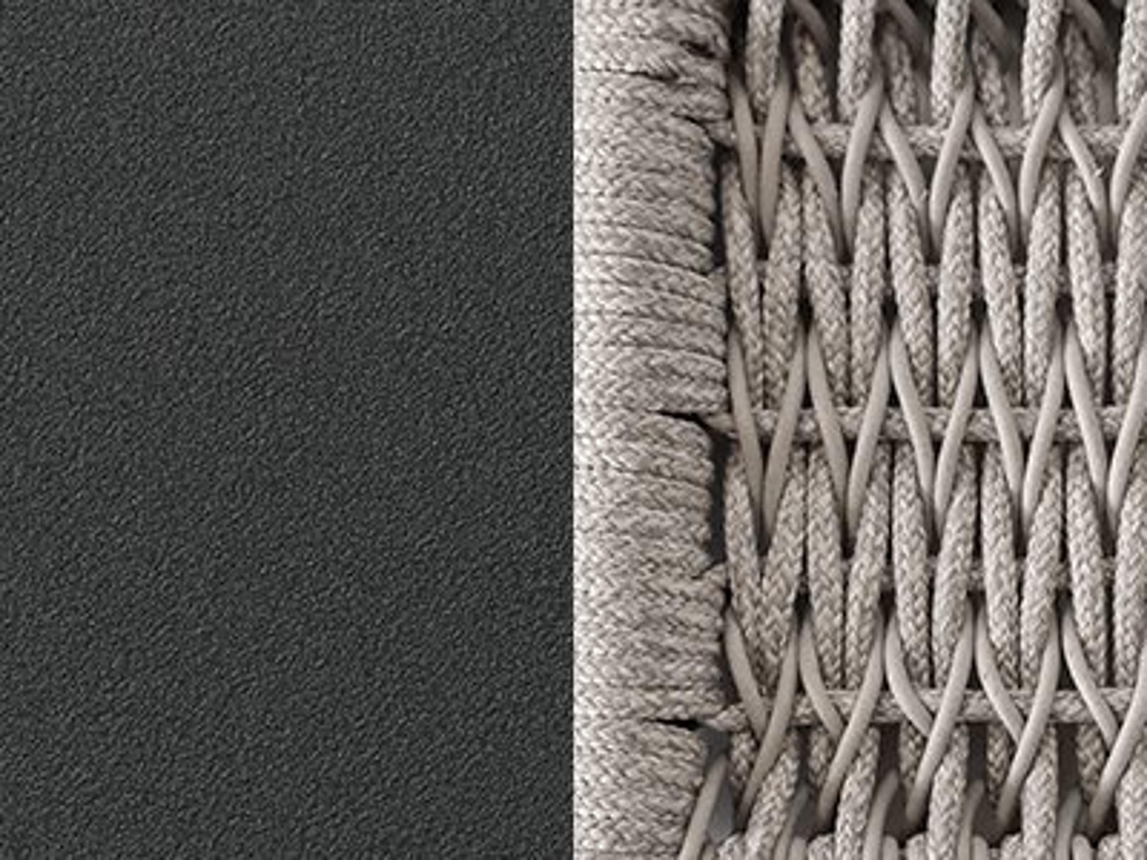 Seating Frame Finish: Nightfall / Greige