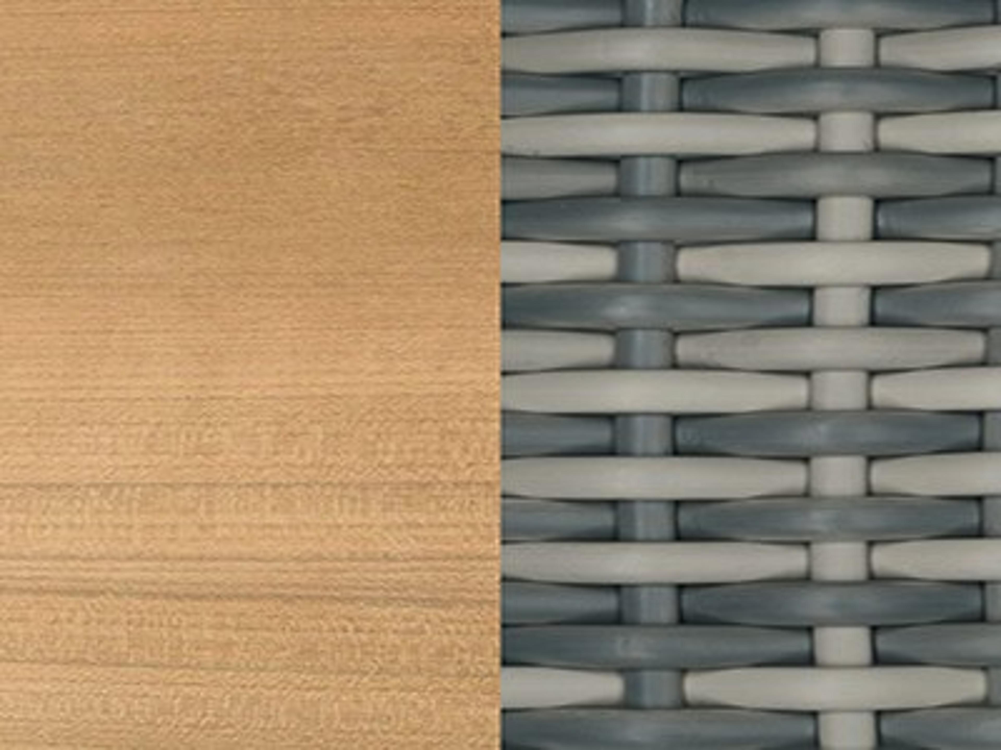 Seating Frame Finish: Teak with Ash