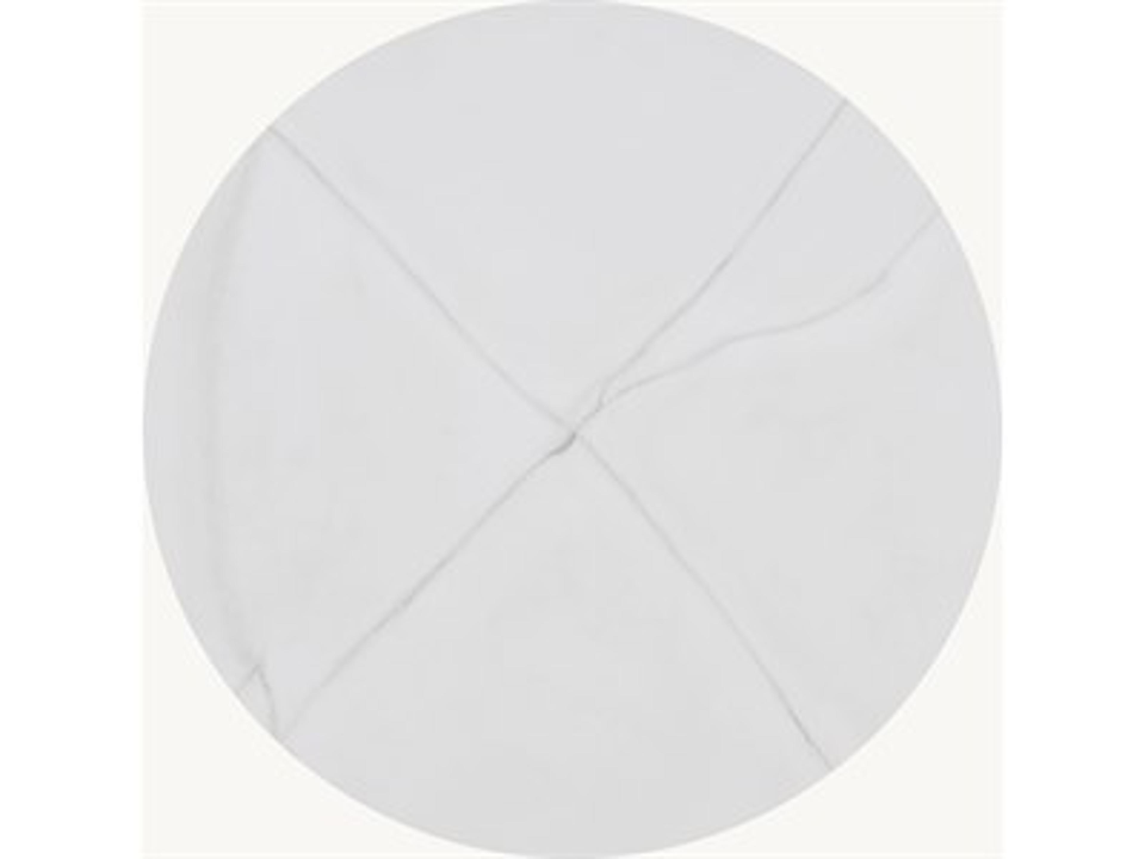 Table Top Style: White Marble Facets Slate