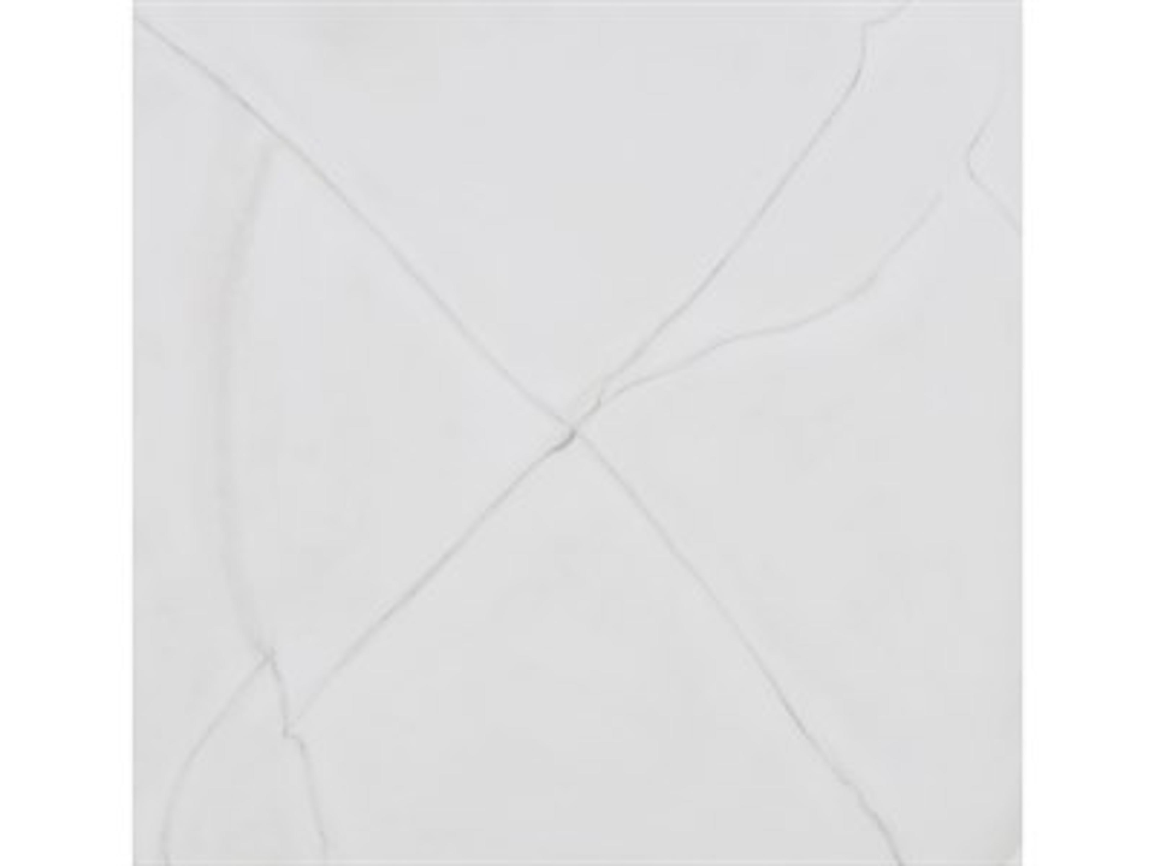 Table Top Style: White Marble Aluminum Slate