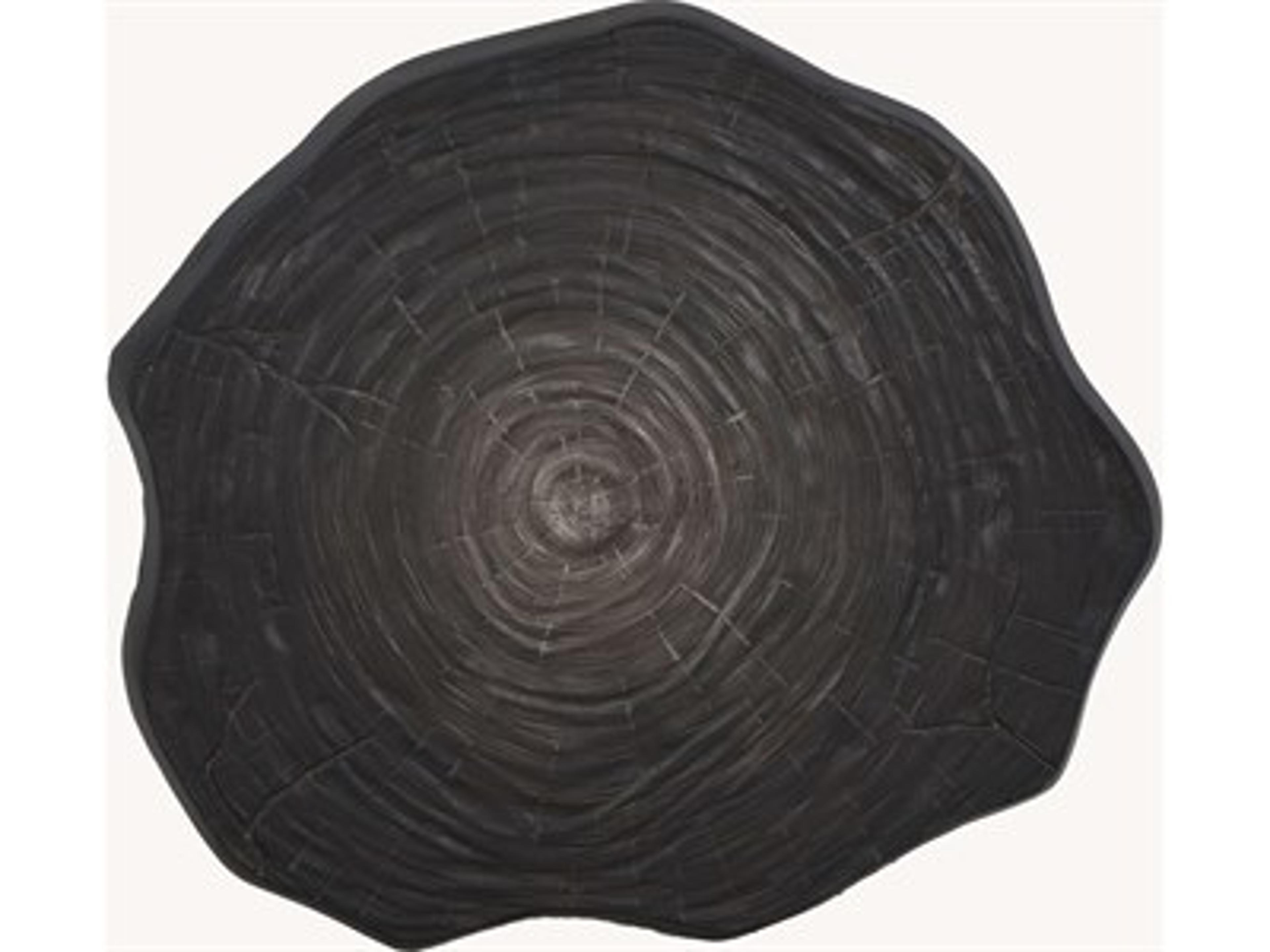 Table Top Style: Natural Dark Rum with Driftwood Top