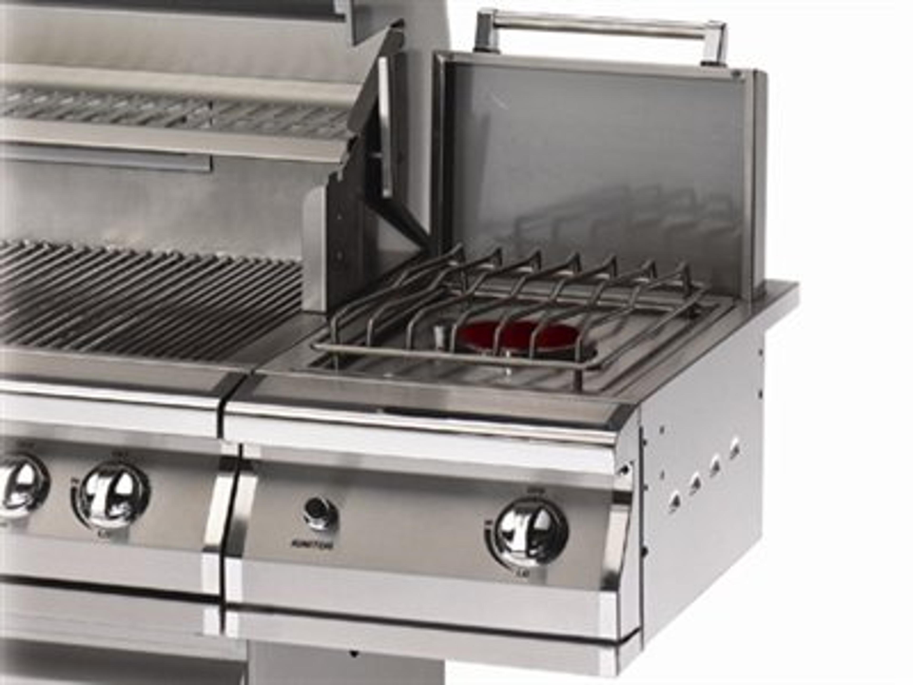 Side Burner: Legacy Cart Side Burner for Propane