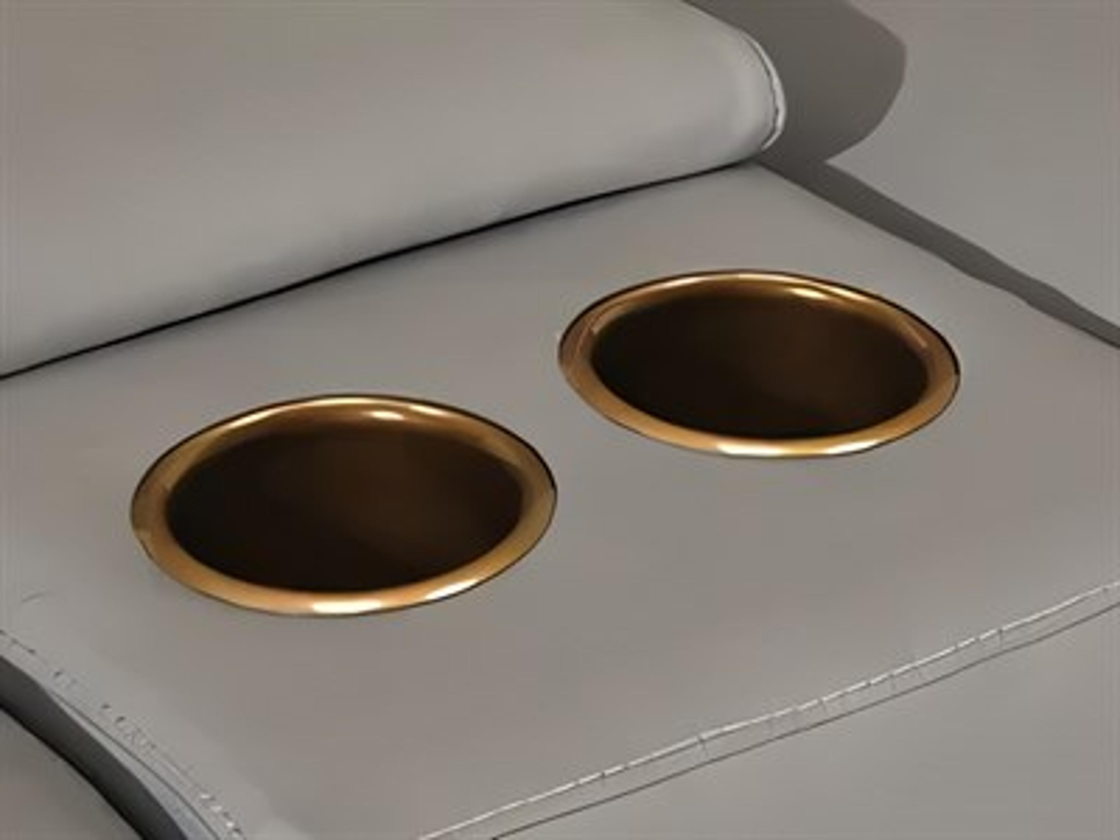 Cupholder: Antique Brass