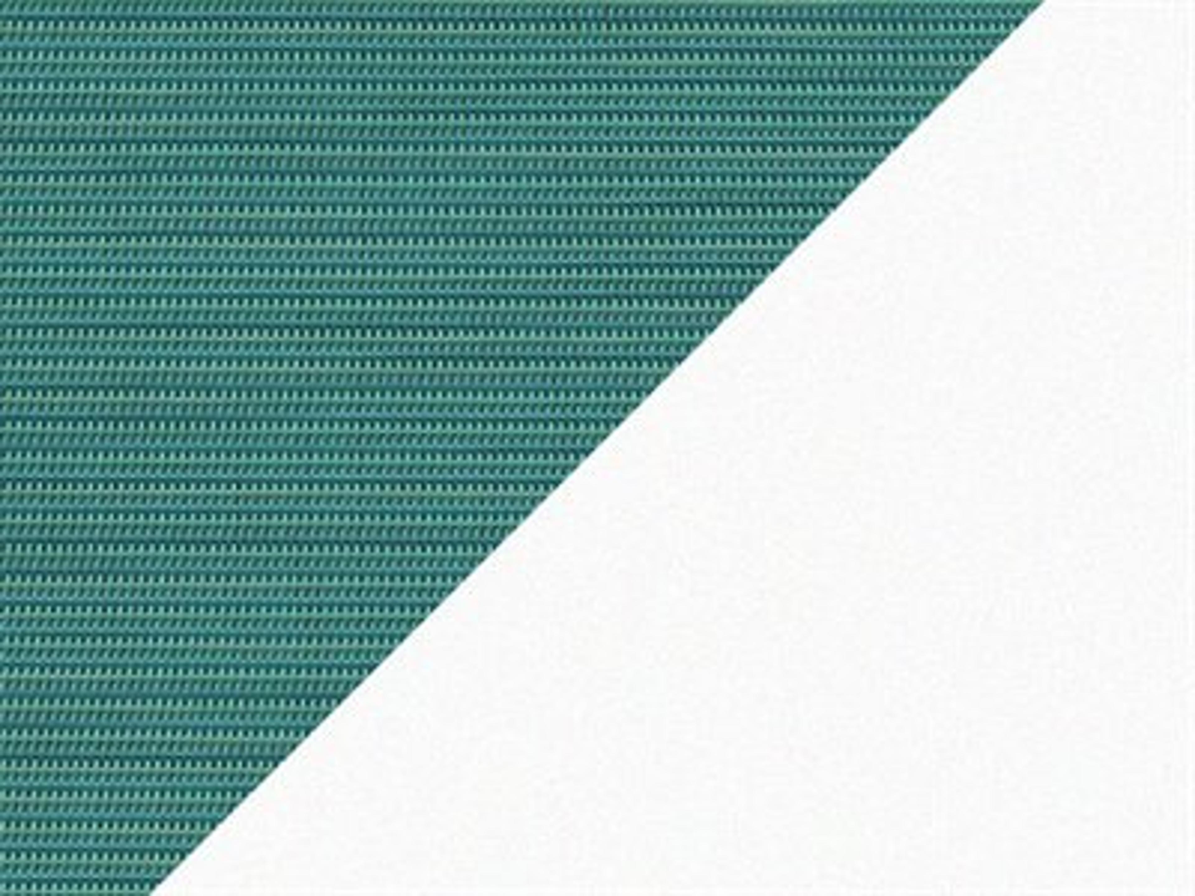 Finish and Sling: Textured White with Dupione Lagoon Sling