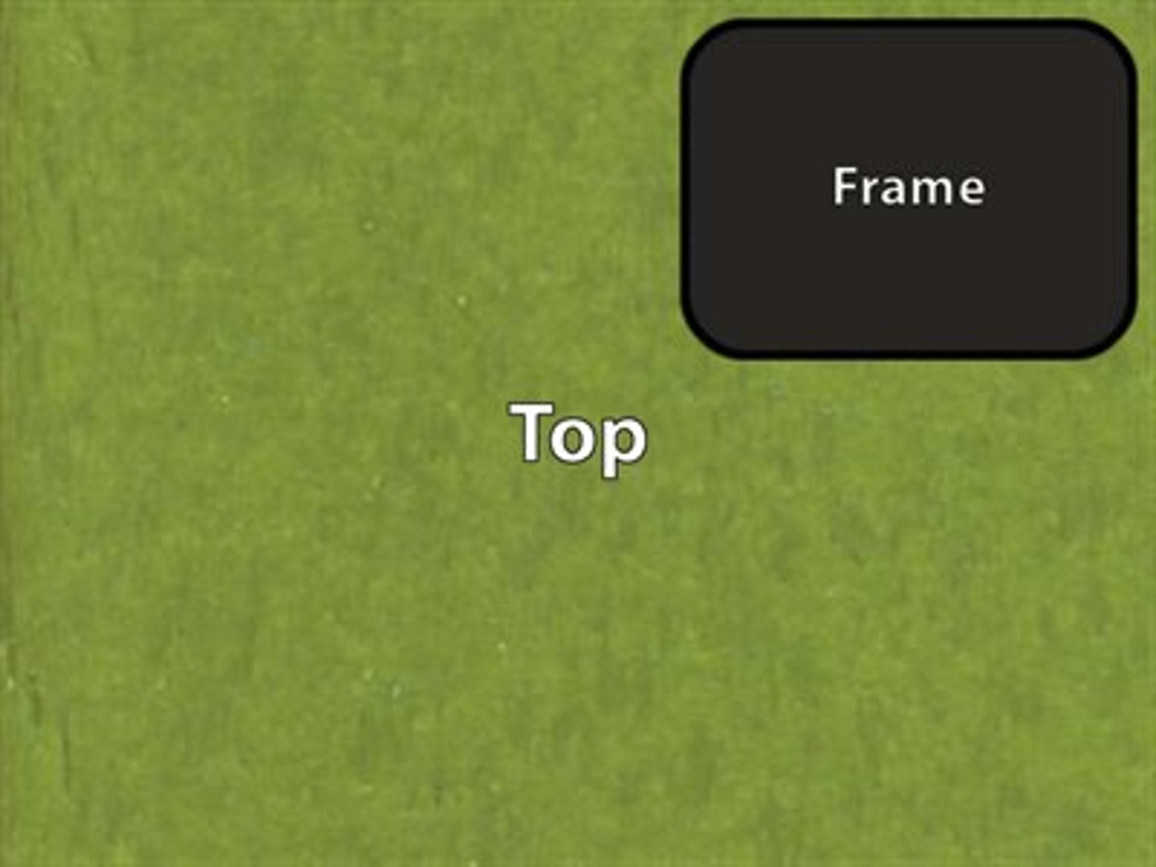 Table Finish: Lime / Black Polywood Frame