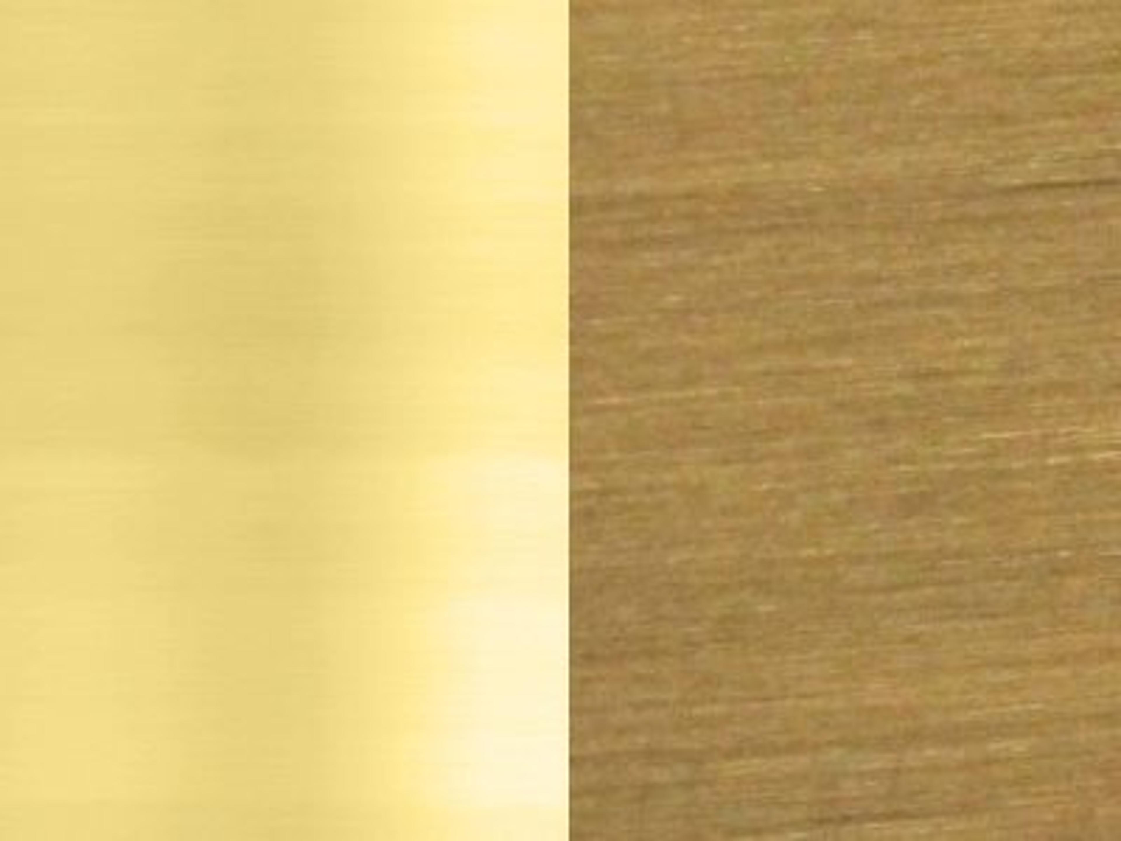 Finish: Polished Brass with Satin Brass Accents