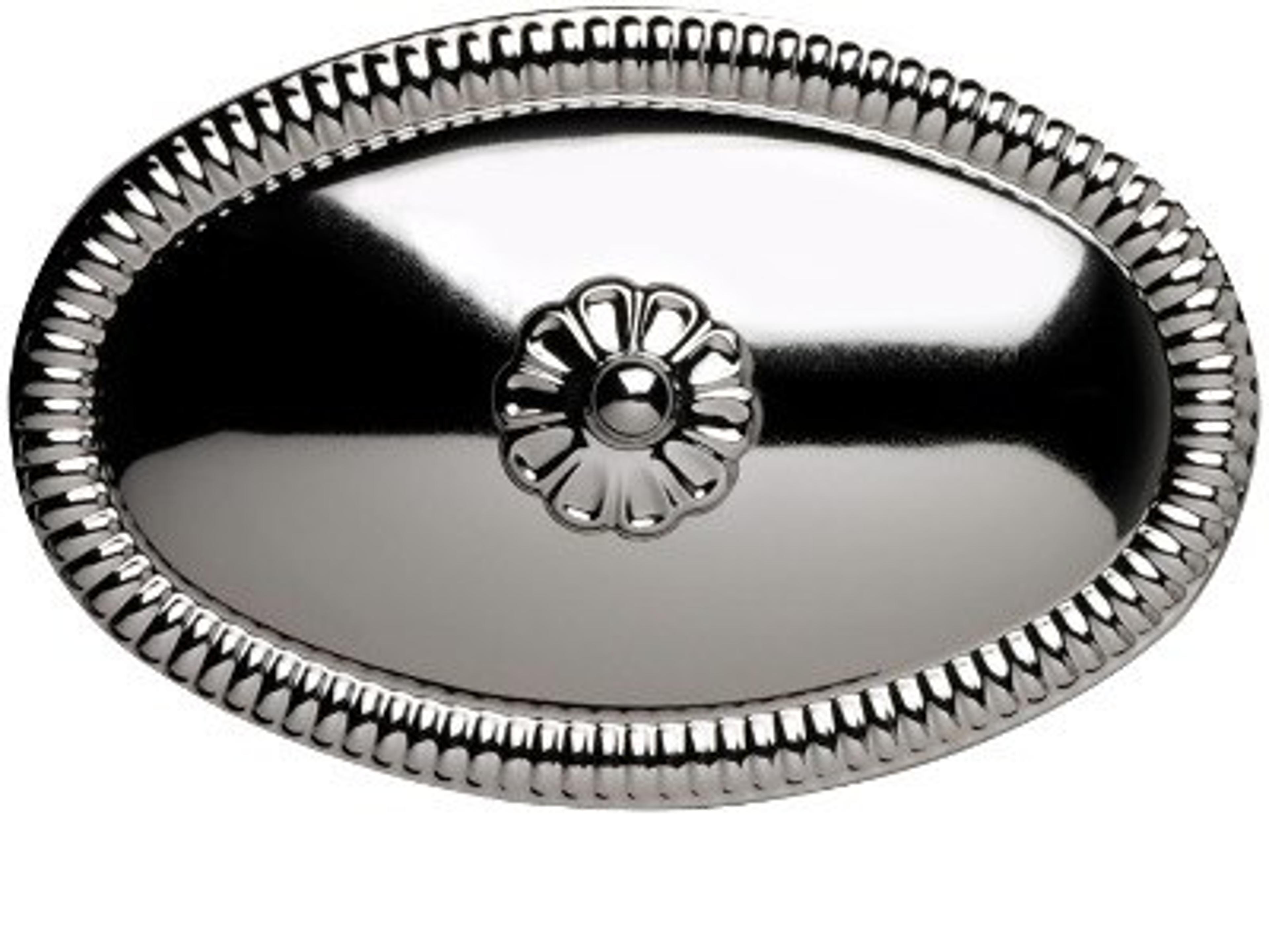 Finish: Polished Silver