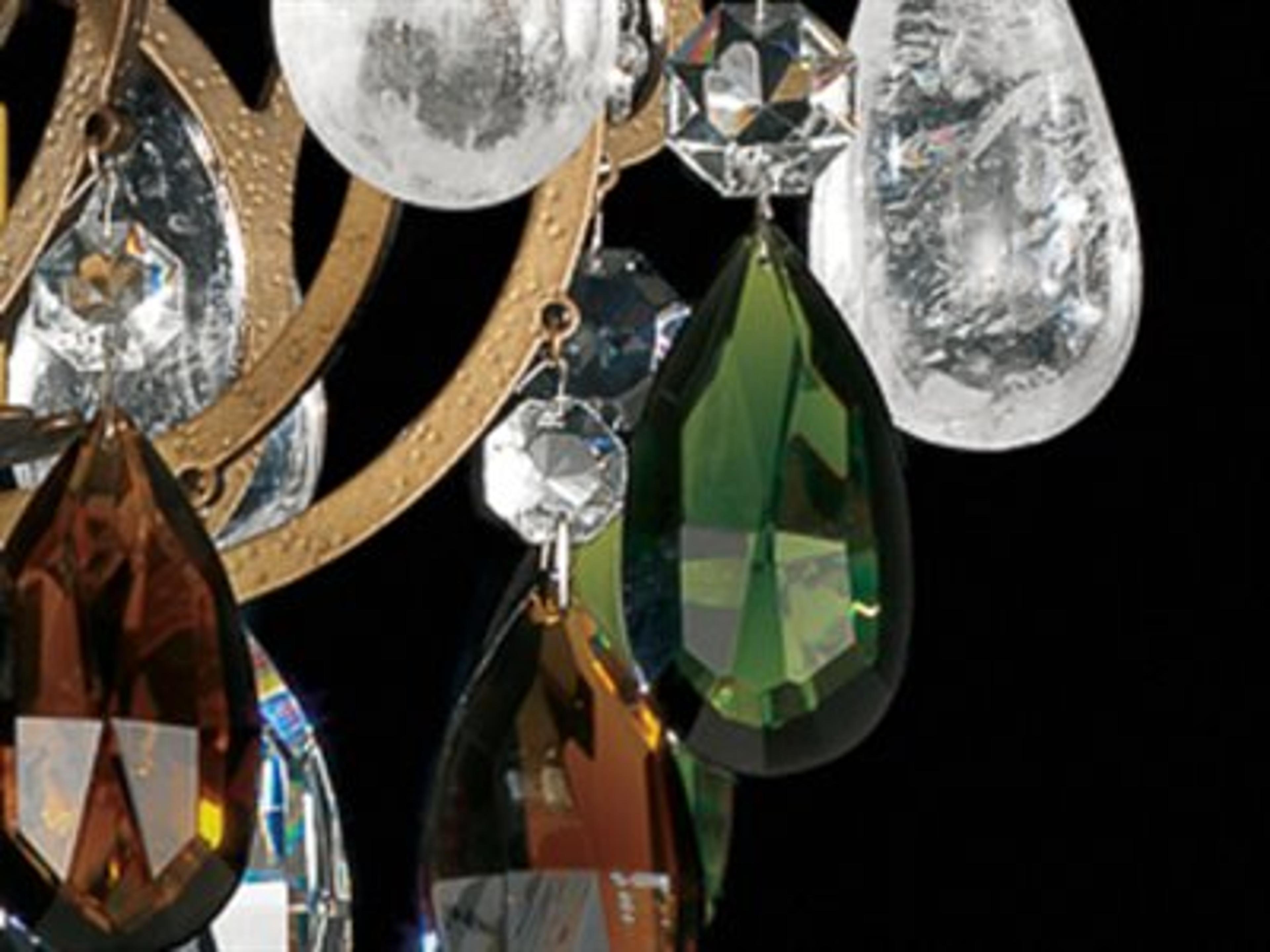 Crystal: Rock Crystal - Olivine & Smoke