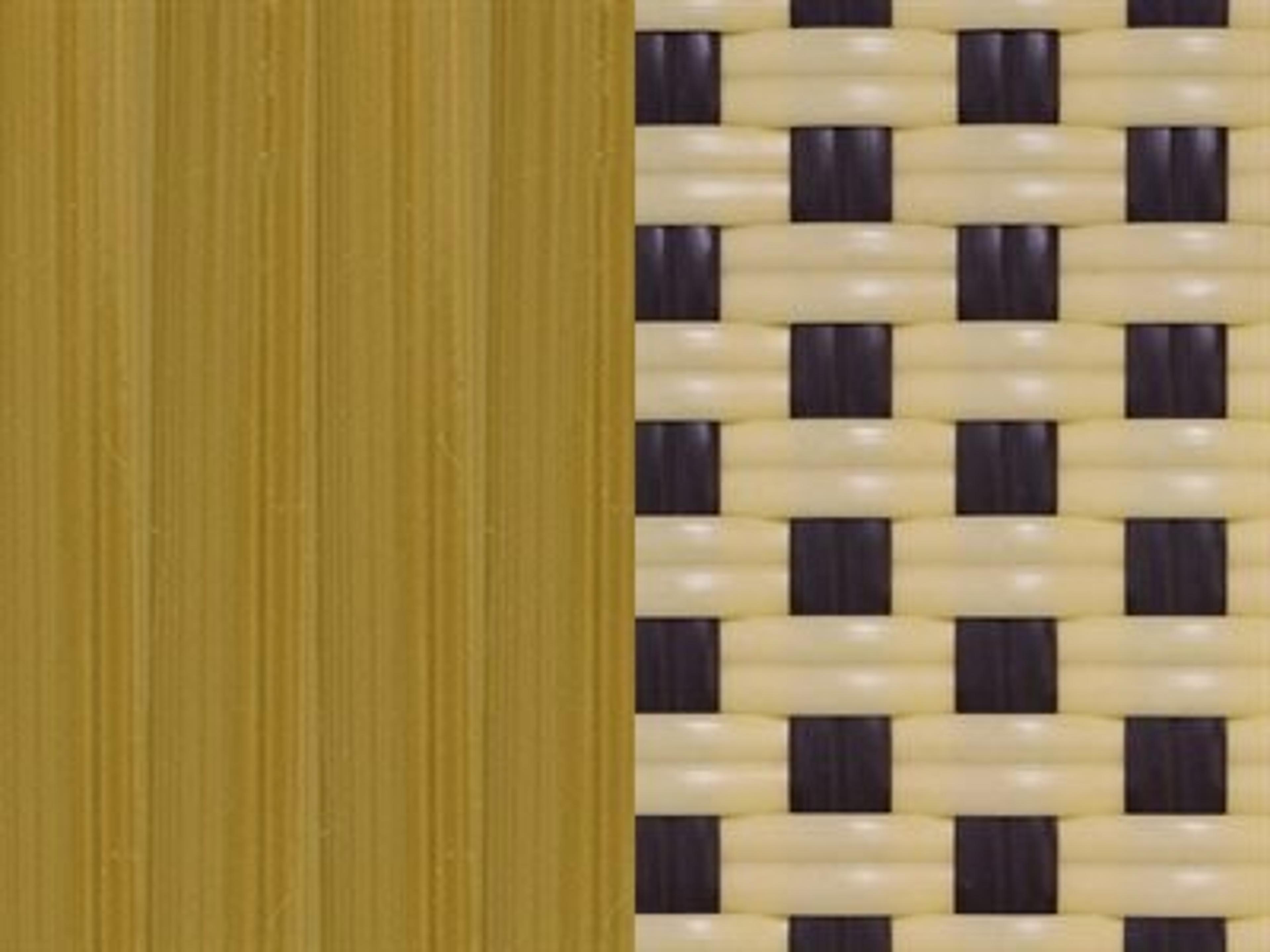 Seating Frame Finish: Light Bamboo with Creme and Chocolate DuraWeave
