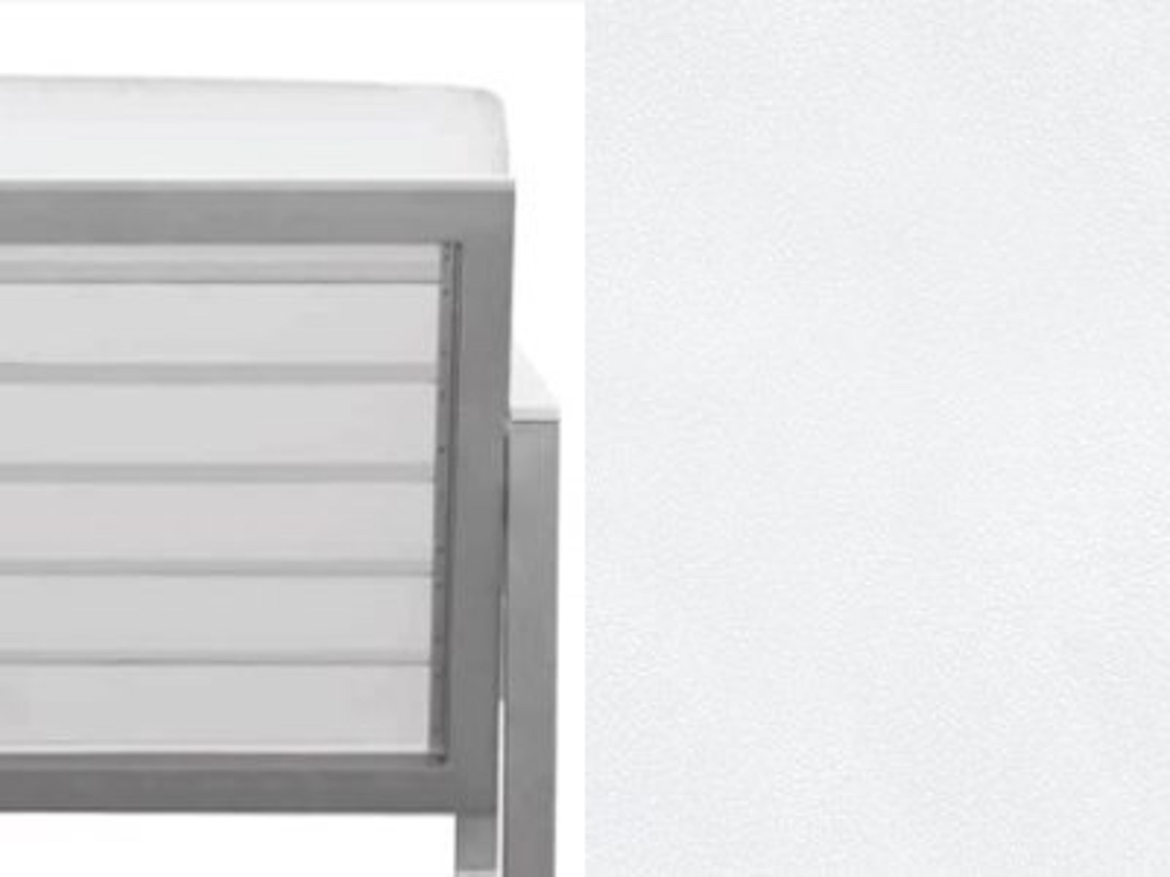 Back or Top Style: White Slatted Duraboard