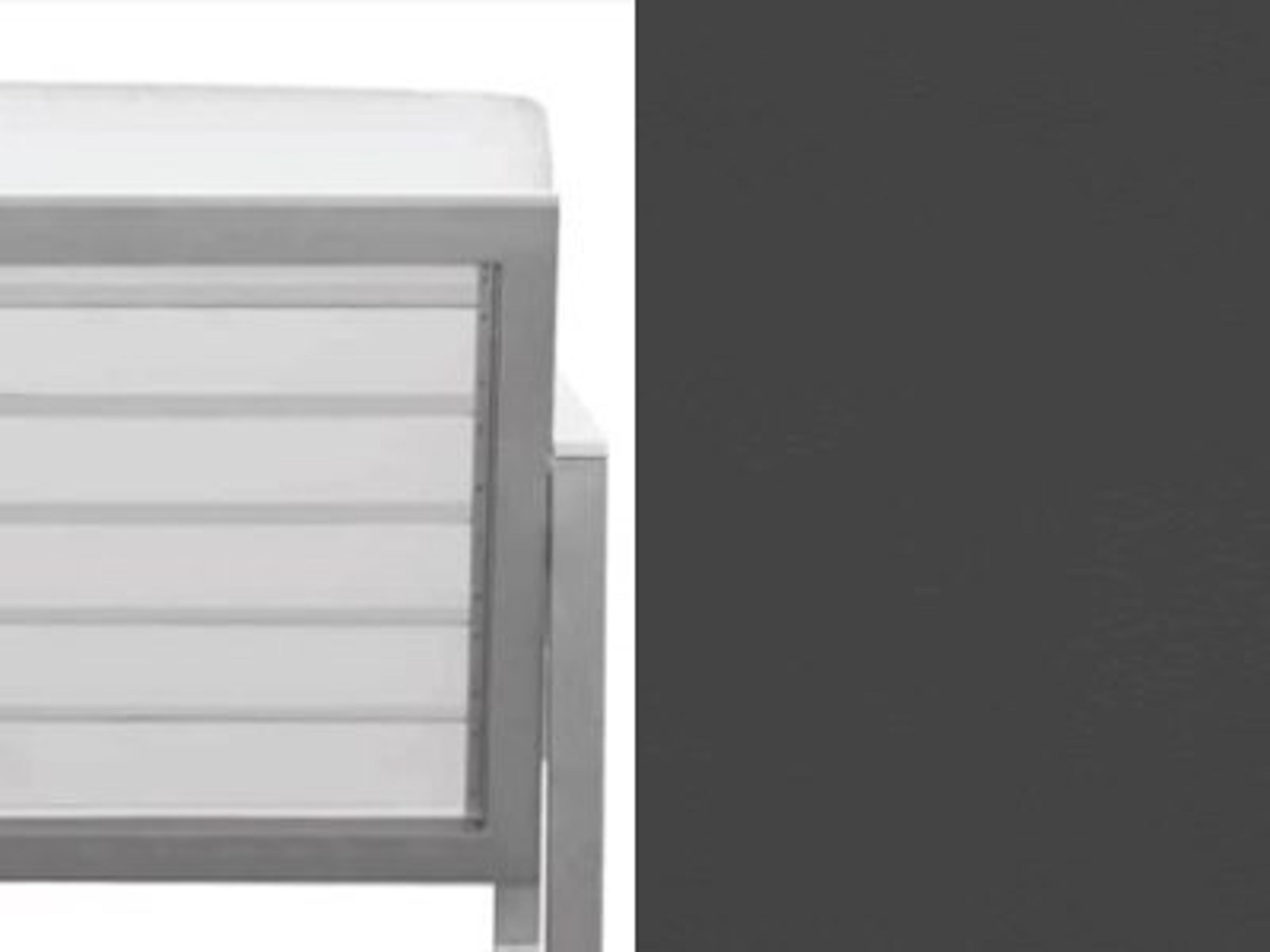 Back or Top Style: Charcoal Slatted Duraboard