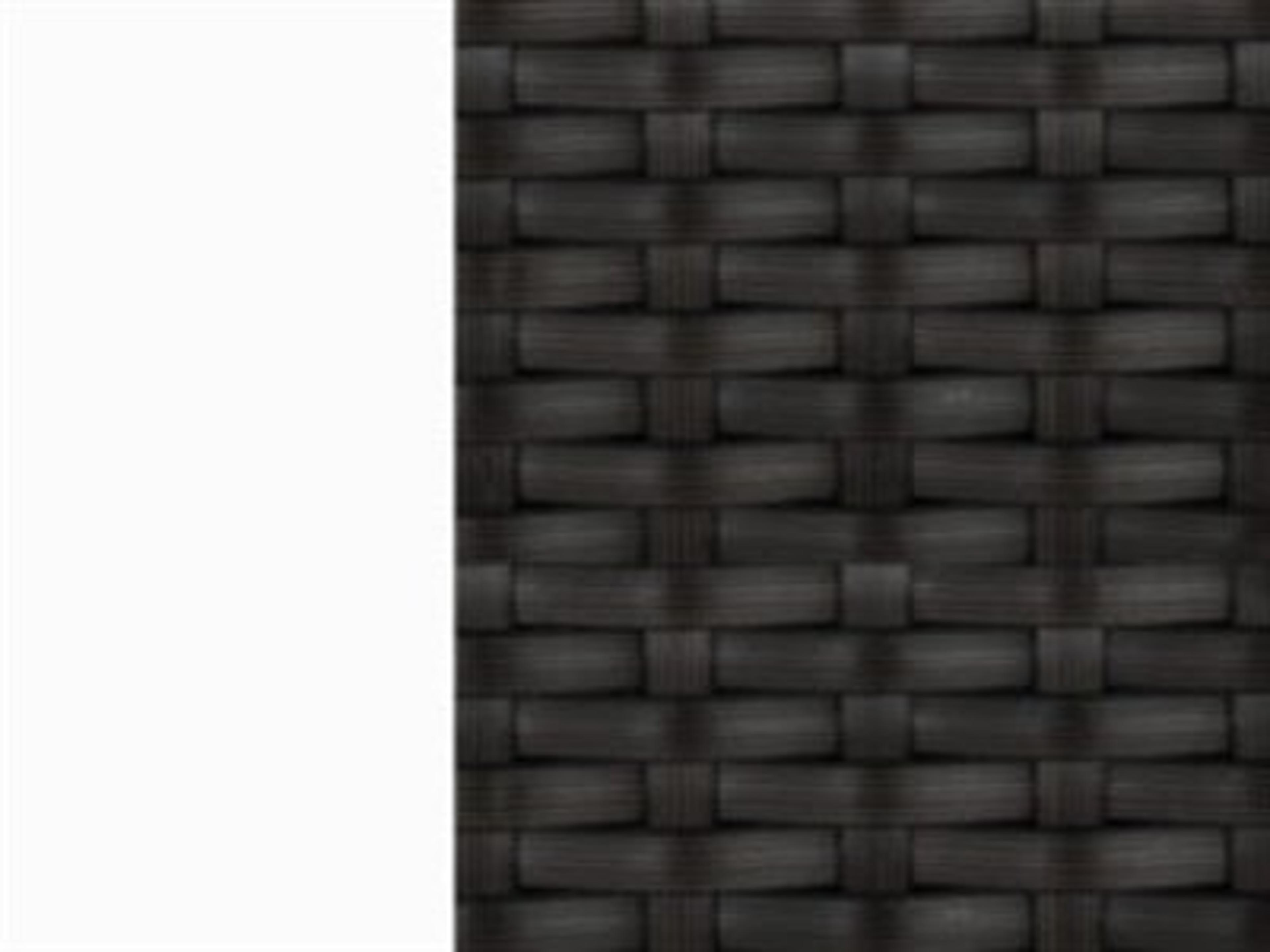 Seating Frame Finish: Chalk and Black