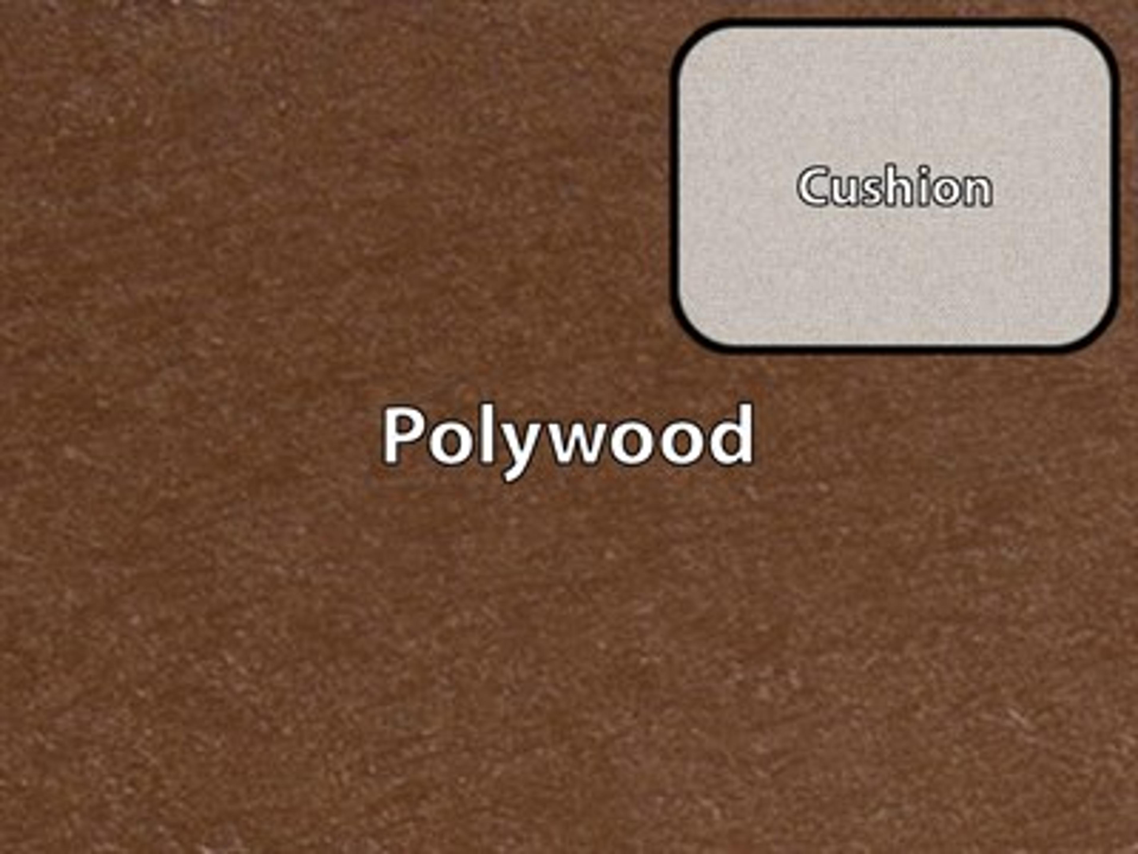Polywood Finish / Cushion Color: Tree House MGP / Dune Burlap Cushion